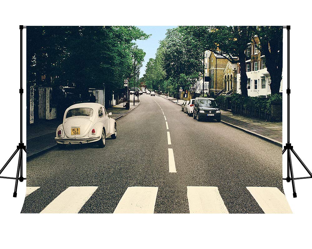 Sscsts Music Band Backdrop For Photography, 9X6Ft / 2.7X1.8M, Street Background, Party Decor Supplies Photo Shooting Props Bjzyst43