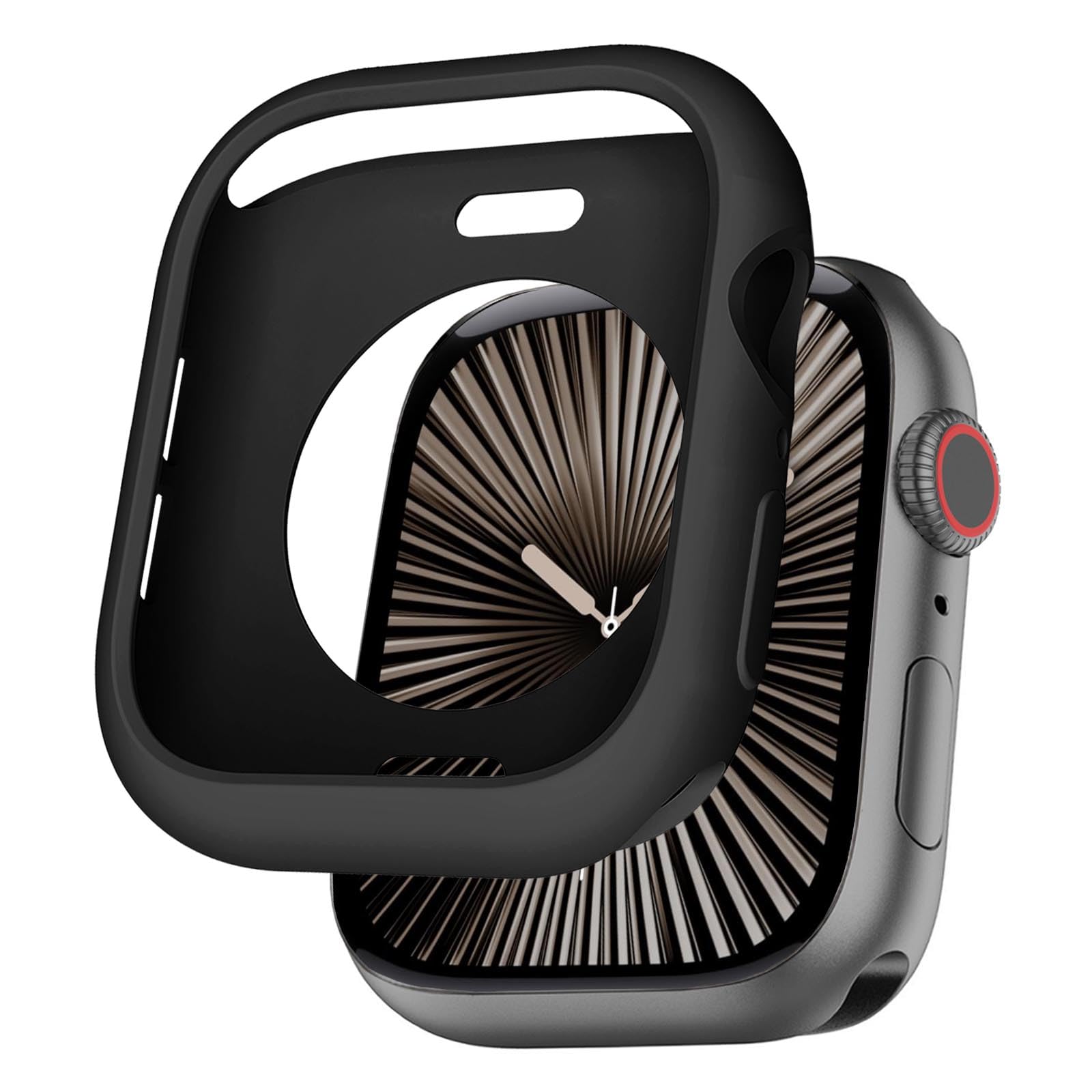 Botomall Compatible With Apple Watch Bumper Case 46Mm Series 10 [2024] Soft Flexible Tpu Thin Lightweight Protective Cover For I