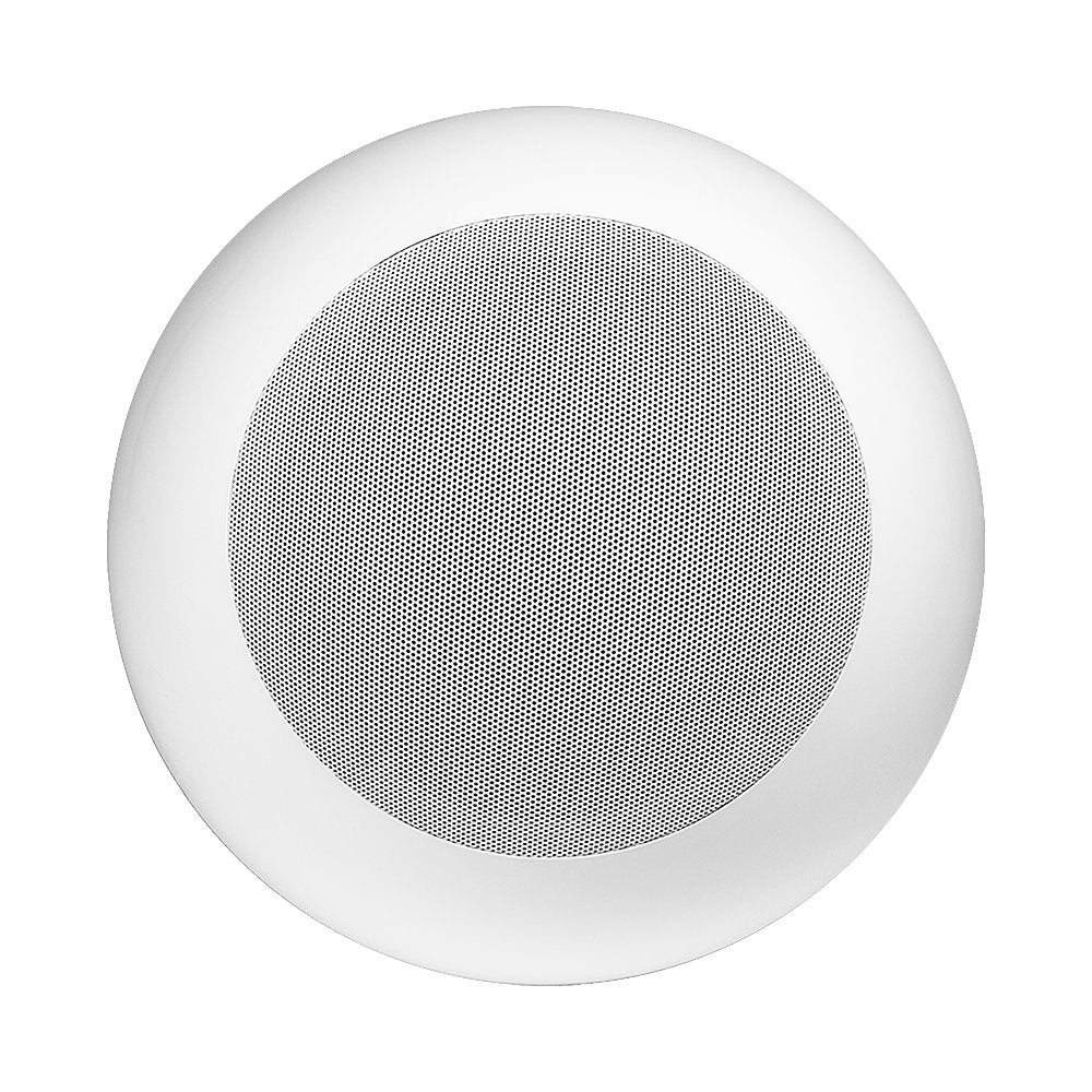 Osd Audio Sphere 6.5'' Indoor Hanging Pendant Speaker (Single White) Reinforced Cable Suspension 70V And 8 Ohm