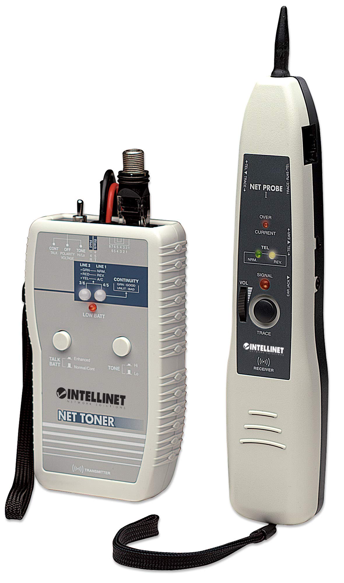 Tests Datacom, Telecom, Security, Video And Audio Networks. Two Position Switch