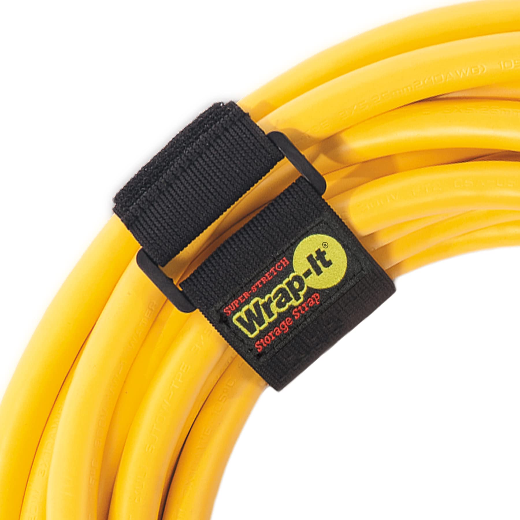 Super Stretch Wrap It Storage Straps (Assorted 12 Pack)   Elastic Cinch Straps   Extension Cord Organizer, Hose, Rope And Cable