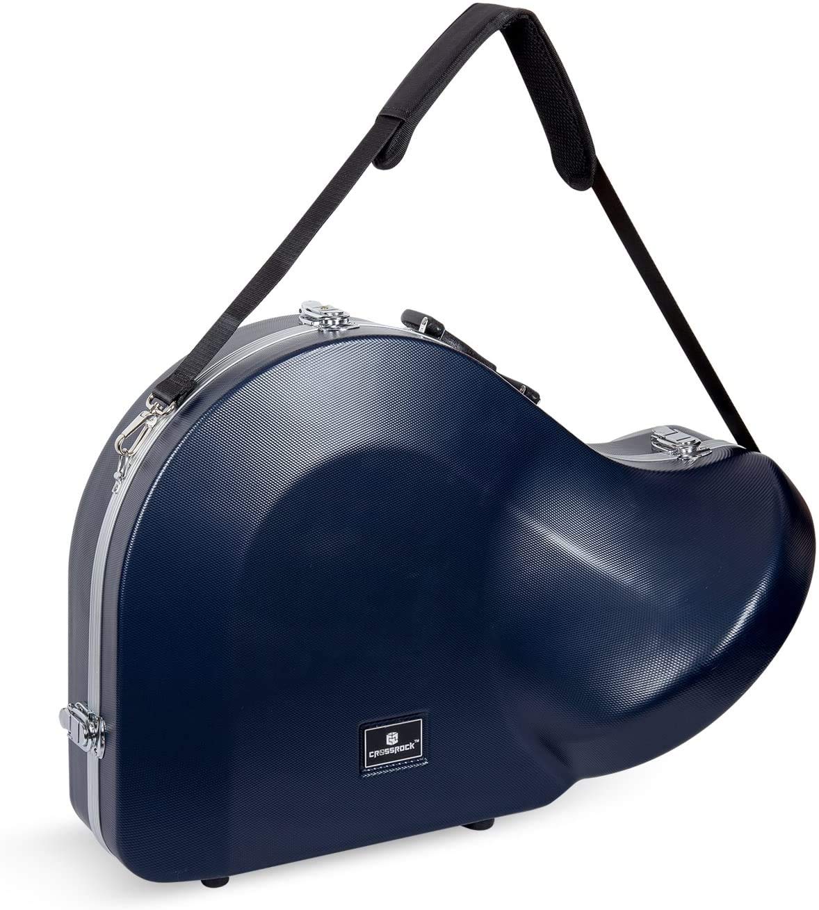 Crossrock Abs Molded Blue French Horn Case