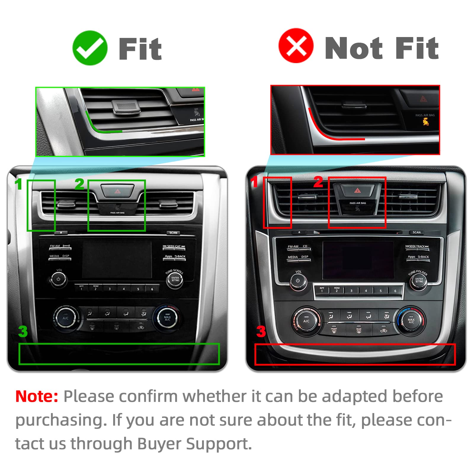 10.1 Inches Android 10 Double Din Car Stereo For Nissan Altima 2013 2015 Ips Touchscreen Screen Car Radio With Carplay & Android