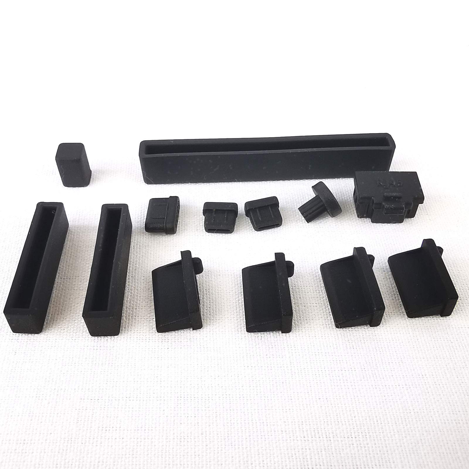 Dslrkit Anti Dust Plug For Raspberry Pi 4 4B Stopper Cover Gpio Usb Mipi Dsi Csi Hdmi, Color Black