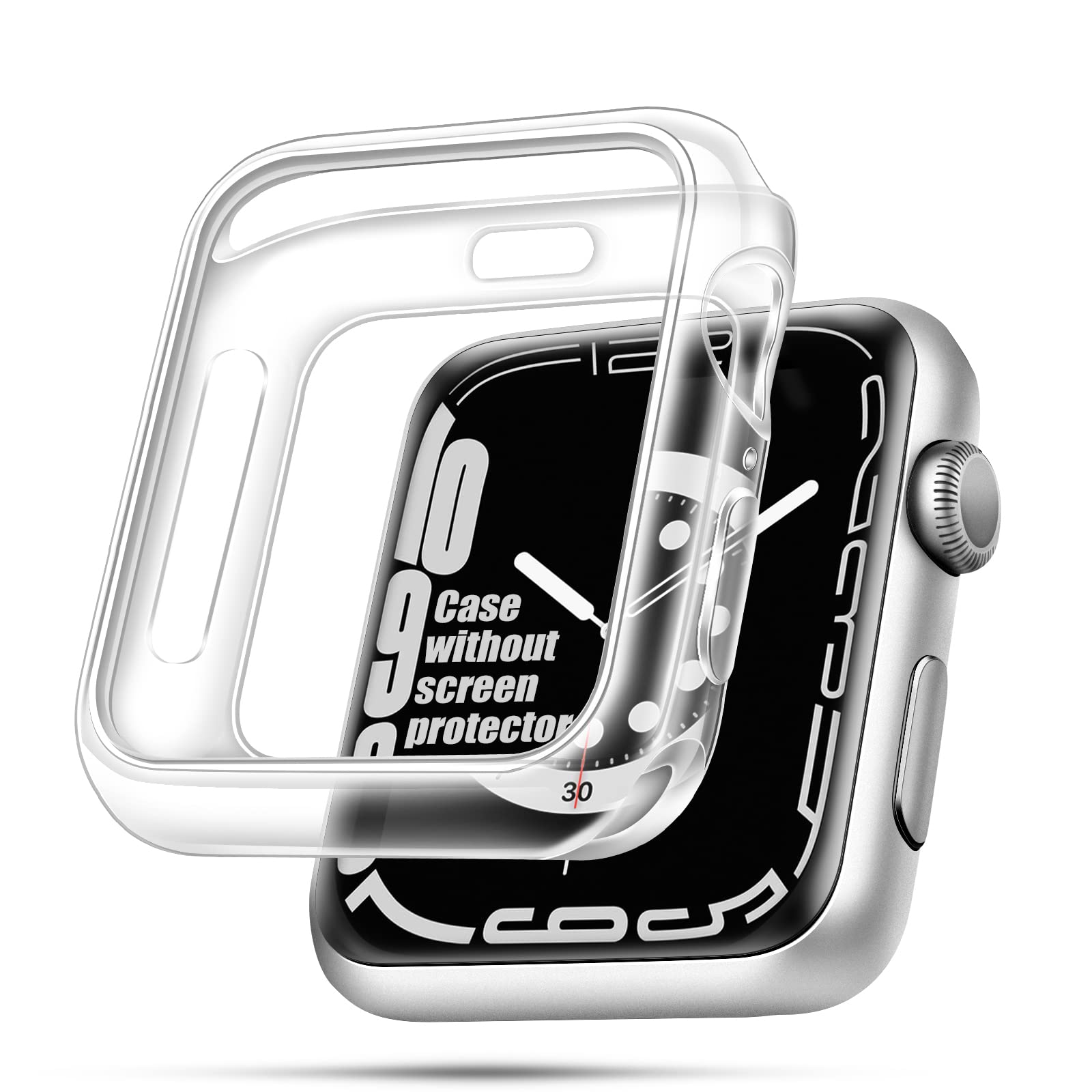 Top4Cus 38Mm Cover Environmental Soft Flexible Tpu Anti Scratch Lightweight Protective 38Mm Iwatch Case Compatible With Apple Wa