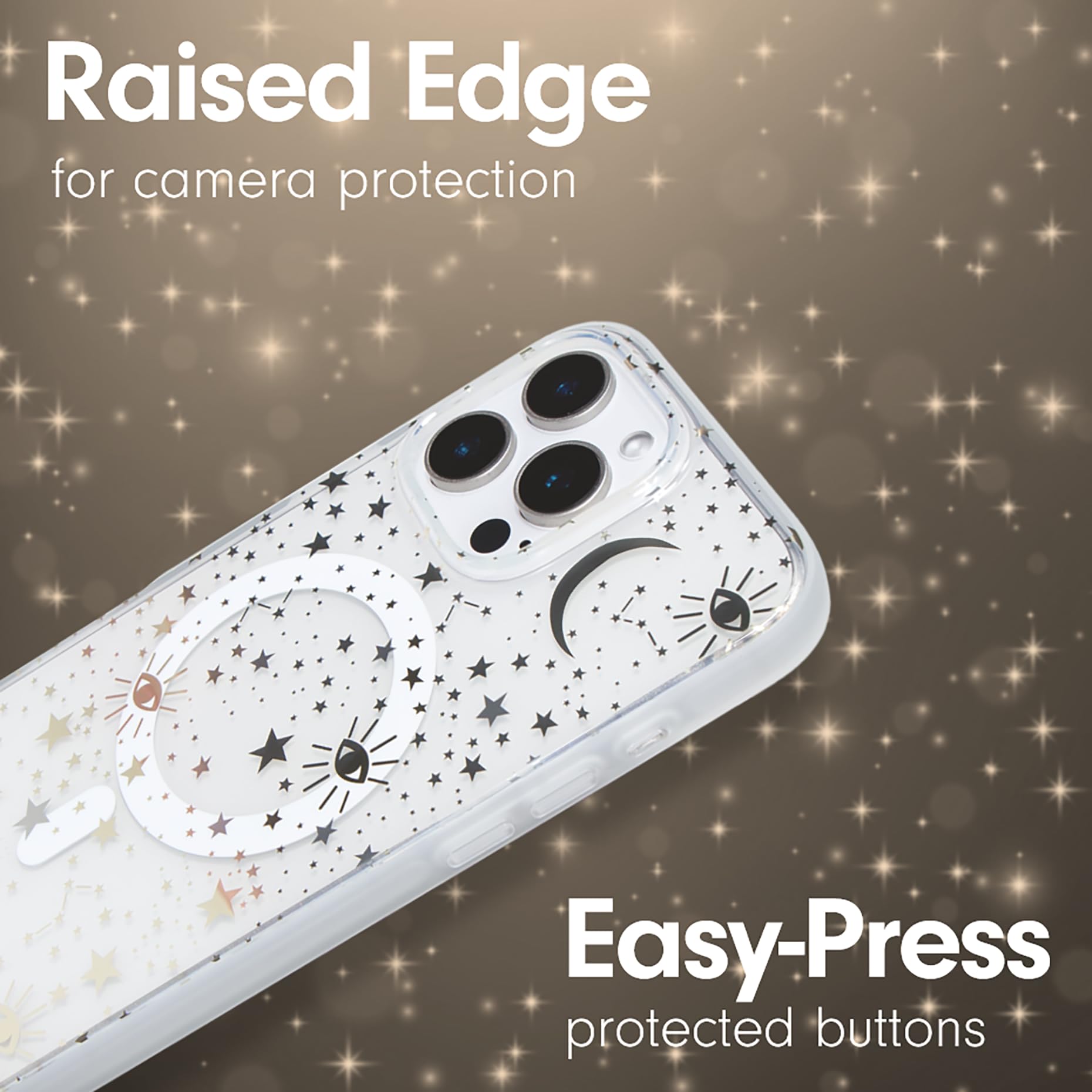 Sonix Case For Iphone 16 Pro Max | Compatible With Magsafe | 10Ft Drop Tested | Cosmic Stars