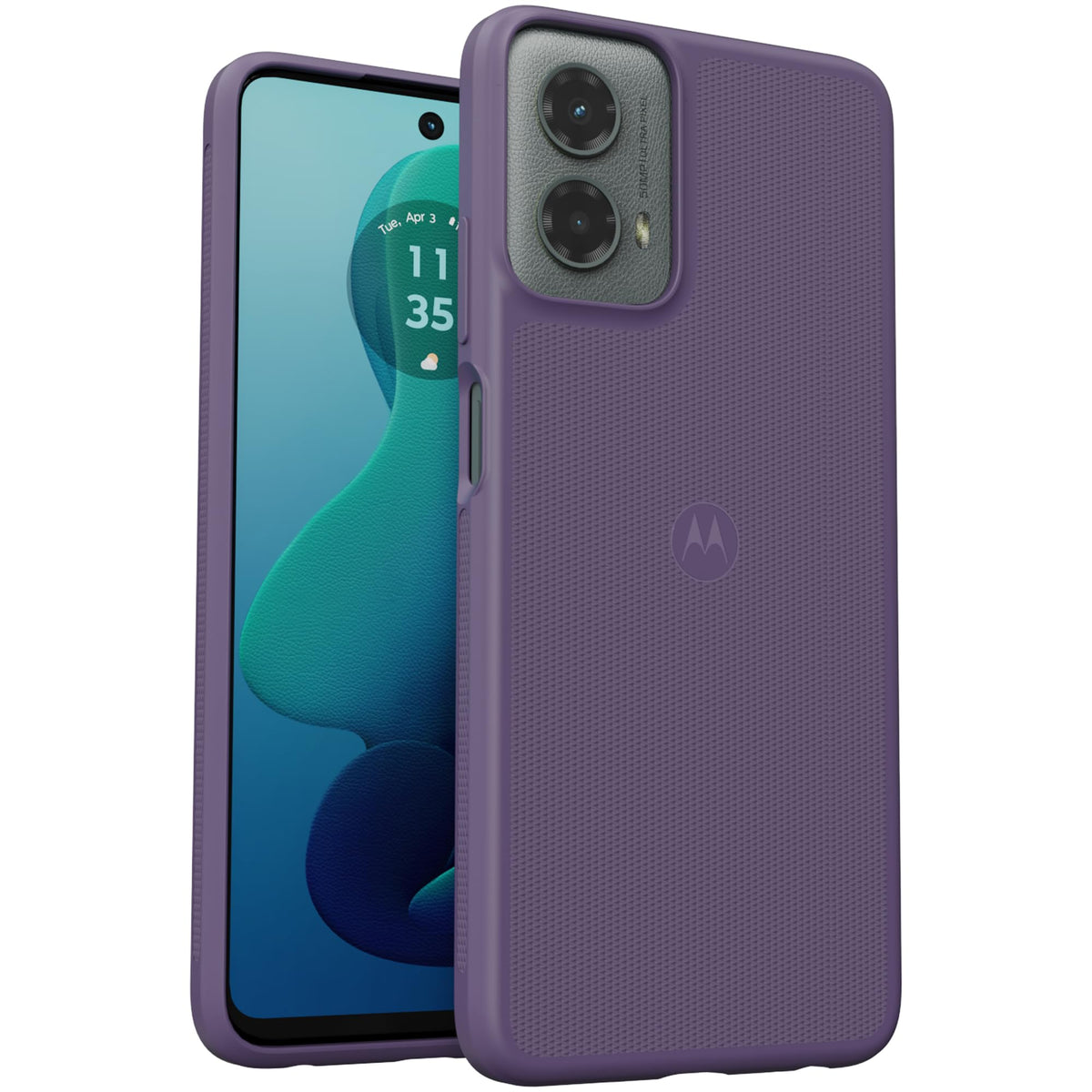 Motorola Moto G 5G (2024) Textured Protective Case  Daybreak   Precision Fit Shock Absorbing Cases For Enhanced Phone Grip, Styl