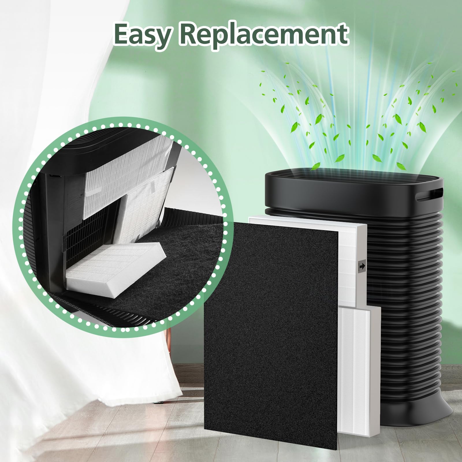 Hpa300 True Hepa Filter Replacement Compatible With Honeywell Air Purifier Hpa300 Series, Hpa300, Hpa304, Hpa8350, Hpa300Vp, Hpa