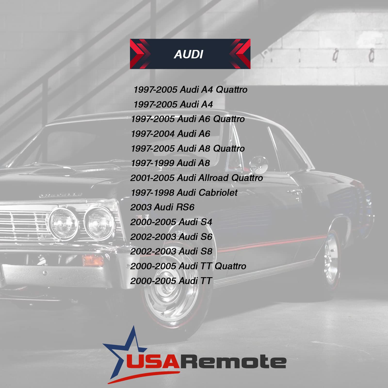 Replacement Keyless Entry Remote Flip Key Fob Fits 1998 1999 2000 2001 Vw Beetle, Golf, Jetta, Passat (Hlo1J0959753F, Set Of 2)