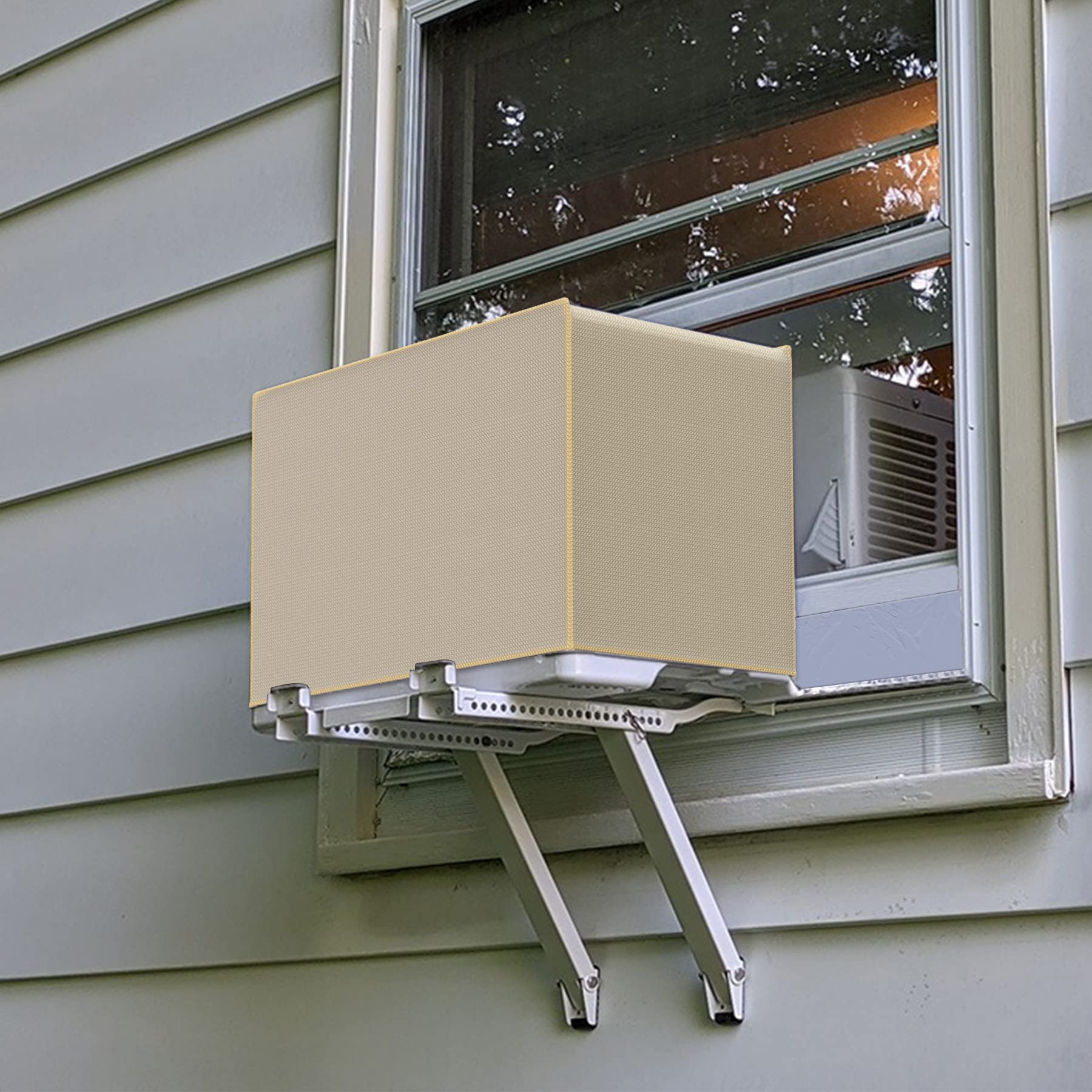 Lbg Products Winter Air Conditioner Covers For U Shaped 8000/10000/12000 Btu Window Air Conditioner Unit Outdoor,Heavy Duty Wind