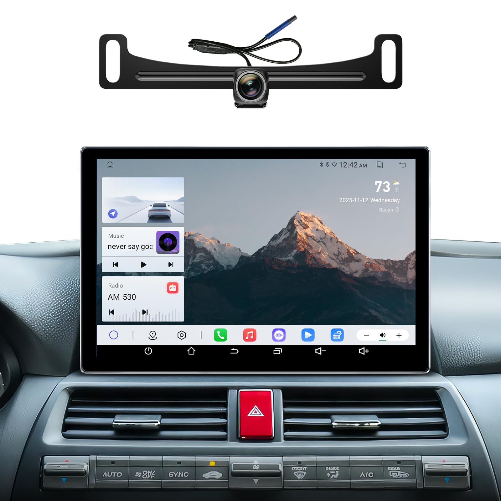 11.5 Car Radio for Honda Accord Stereo 20082013