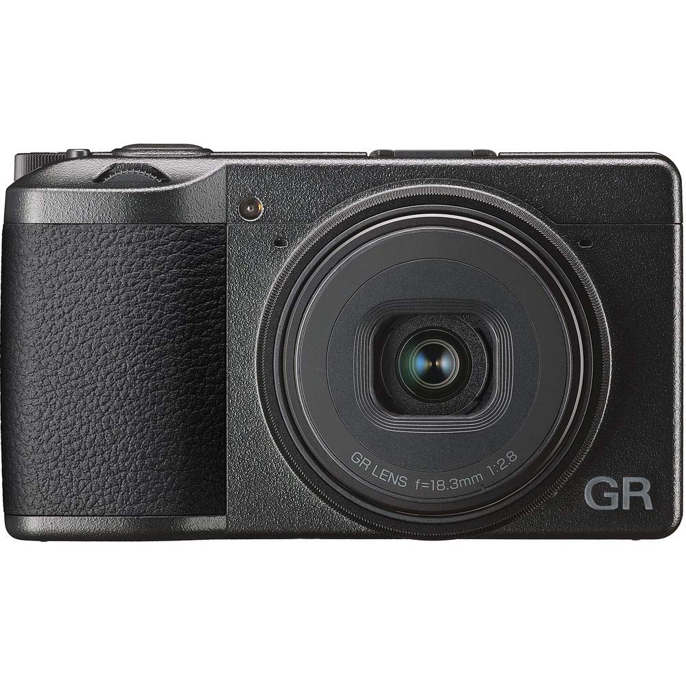 Ricoh GR III Digital Compact Camera, 24mp, 28mm F 2.8 Lens with Touch Screen LCD, Black