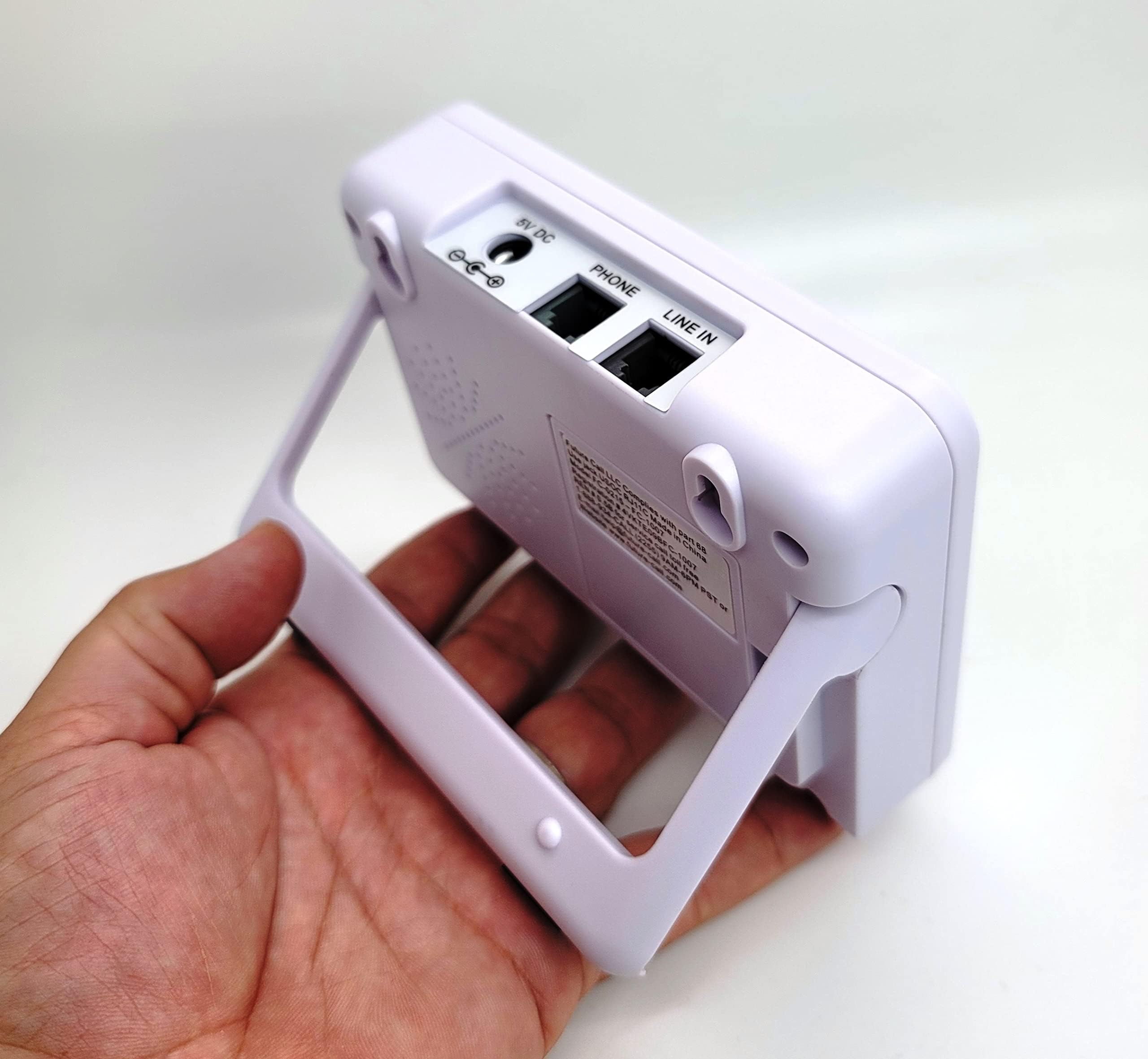 Jumbo Talking Caller Id   Big Lcd Display   Speaks Number   Speaks Custom Message   Spam Call Blocker