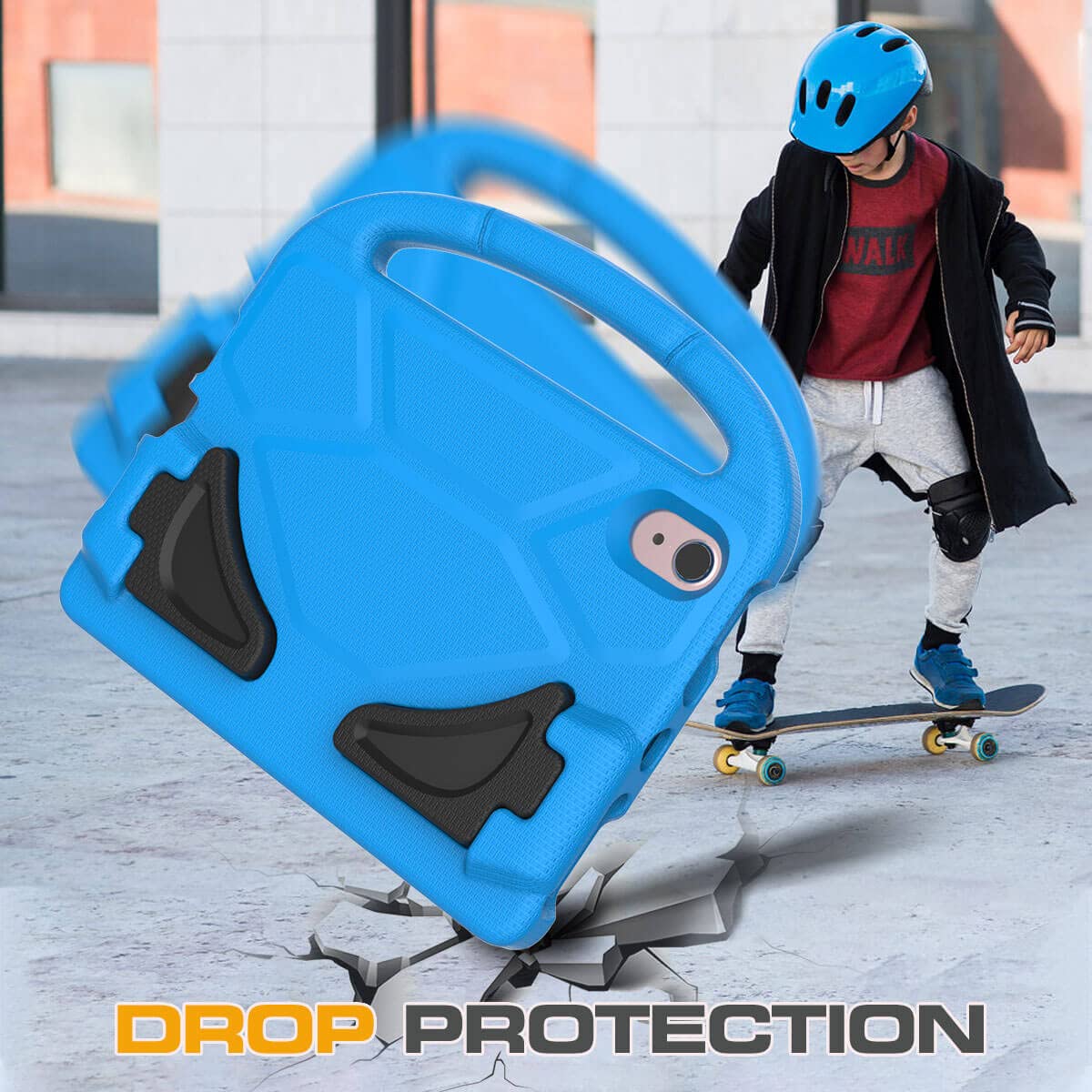 Moxotek Kids Case For Ipad Mini 7 2024 / Mini 6 2021, Ipad Mini 7Th/6Th Generation Case With Screen Protector, Durable Shockproo