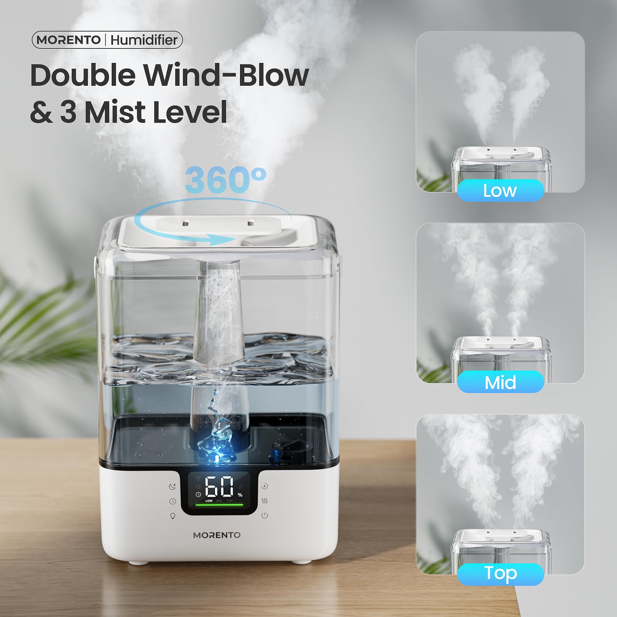 Morento Smart Humidifier Mr6W - Thumbnail 5