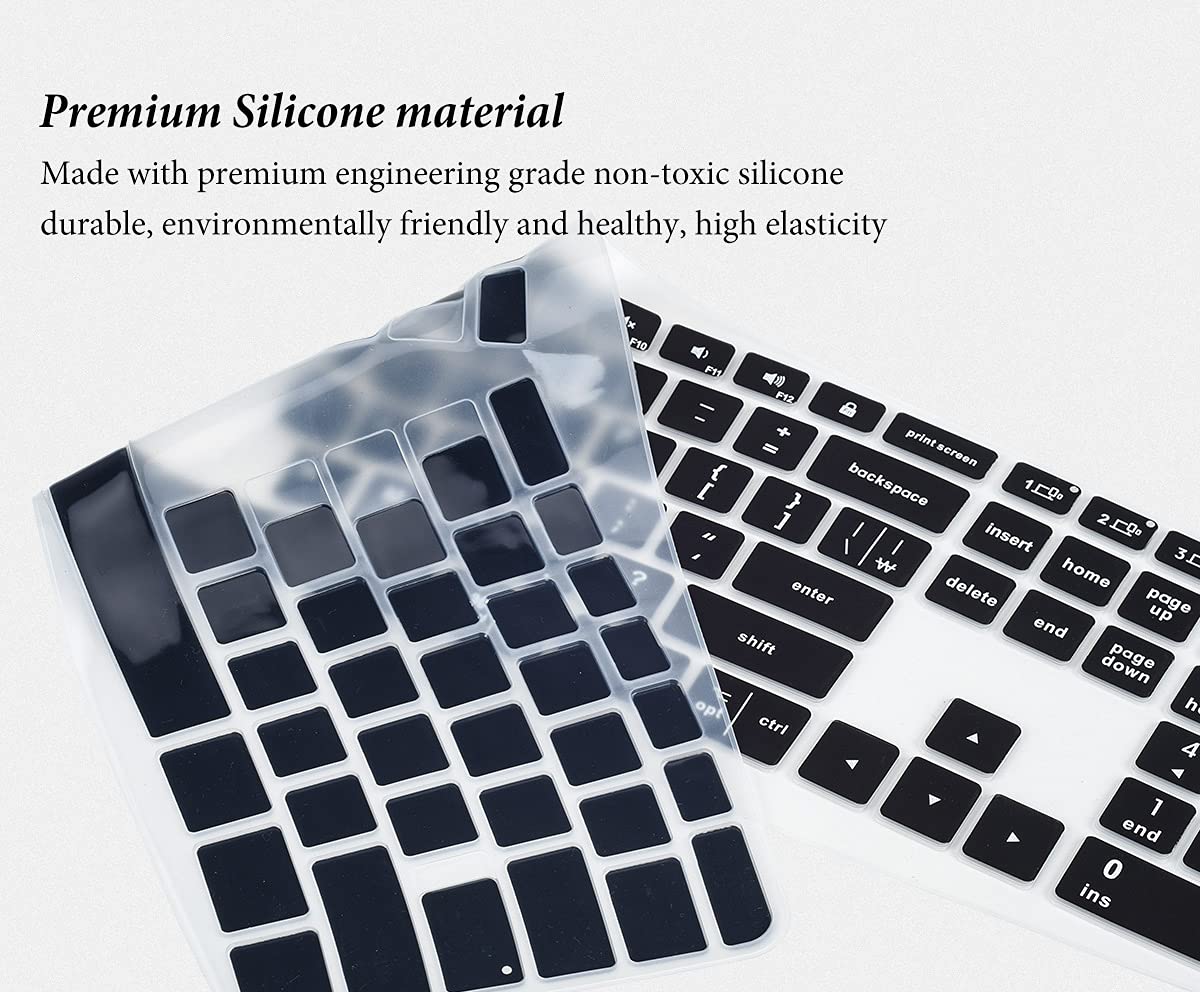 Keyboard Cover Skin For Logitech K860 Ergonomic Keyboard, Logitech Ergo K860 Wireless Ergonomic Keyboard Protector, K860 Split K