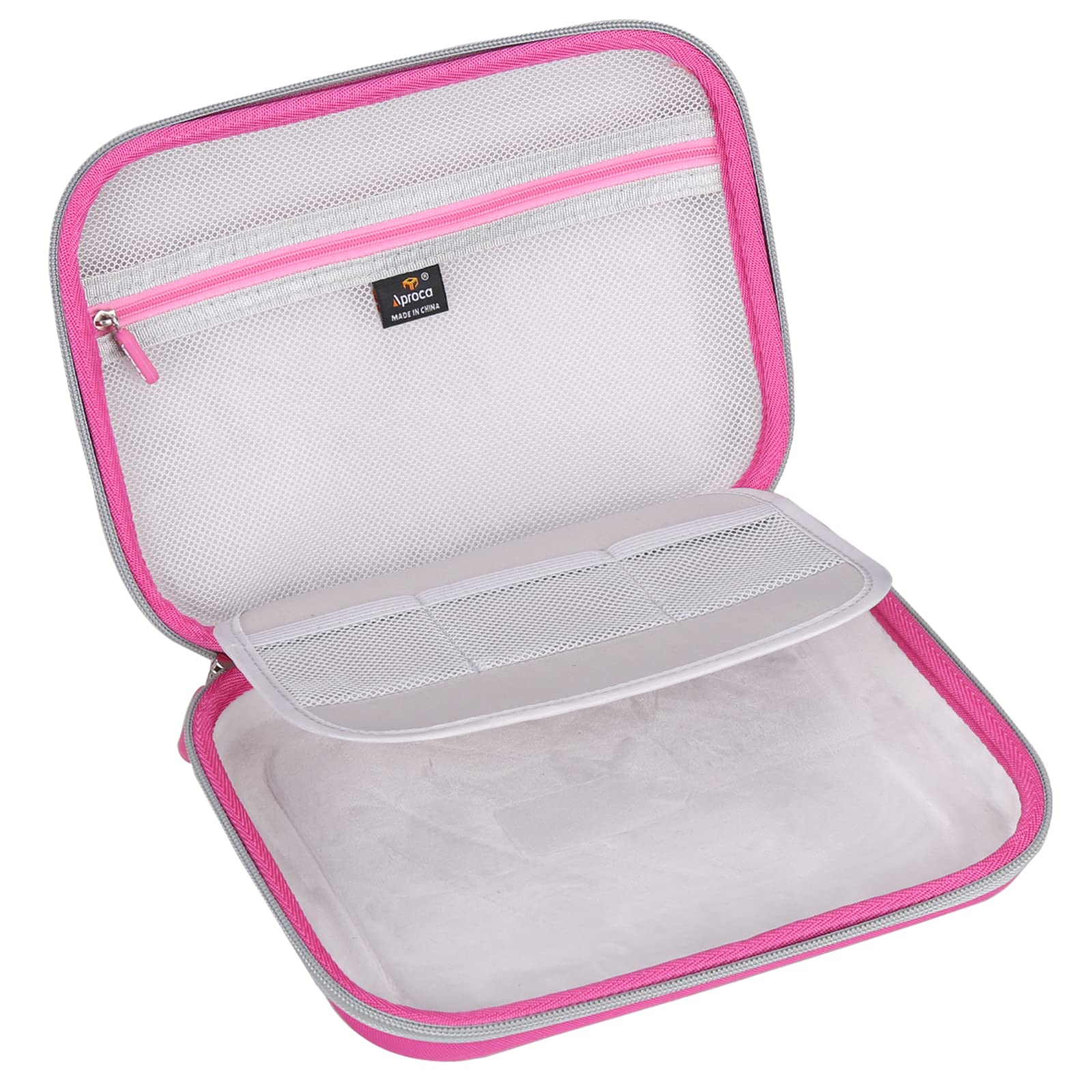 Aproca Hard Travel Storage Pink Case, For Leapfrog Leappad Ultimate/Academy Kids Learning Tablet