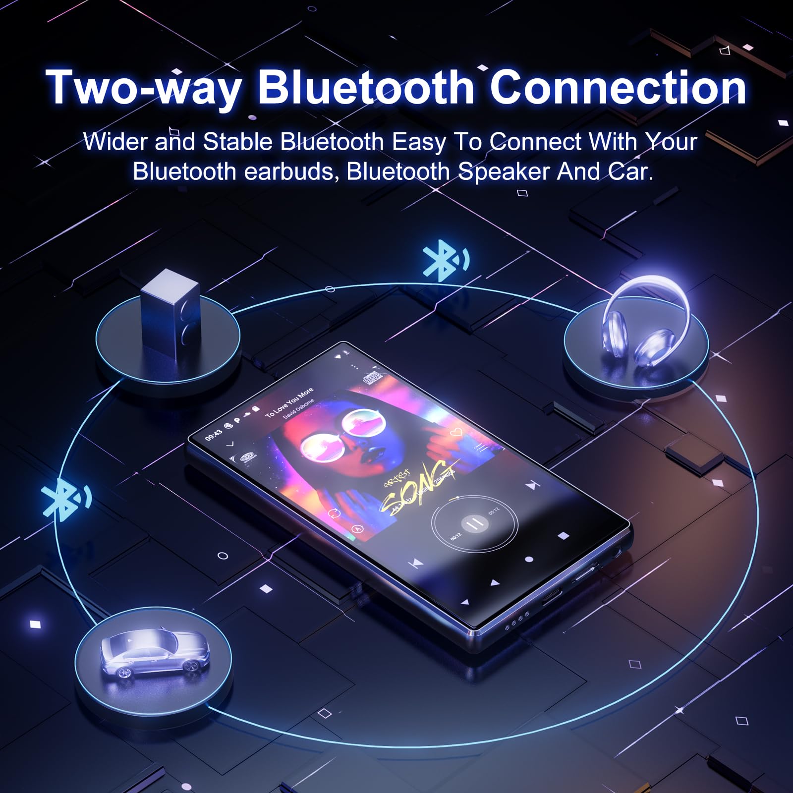 160Gb Mp3 Player With Bluetooth And Wifi