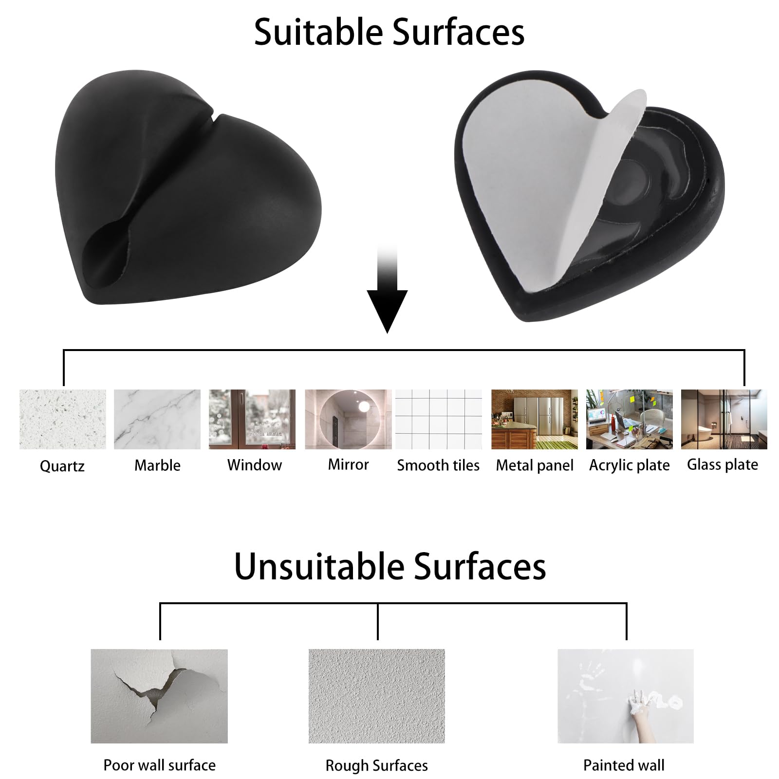 40 Pack Cable Management Clips, Adhesive Cord Holder Cord Organizer Clips For Desk, Home, Office, Car, Nightstand (Pink Blue Gre