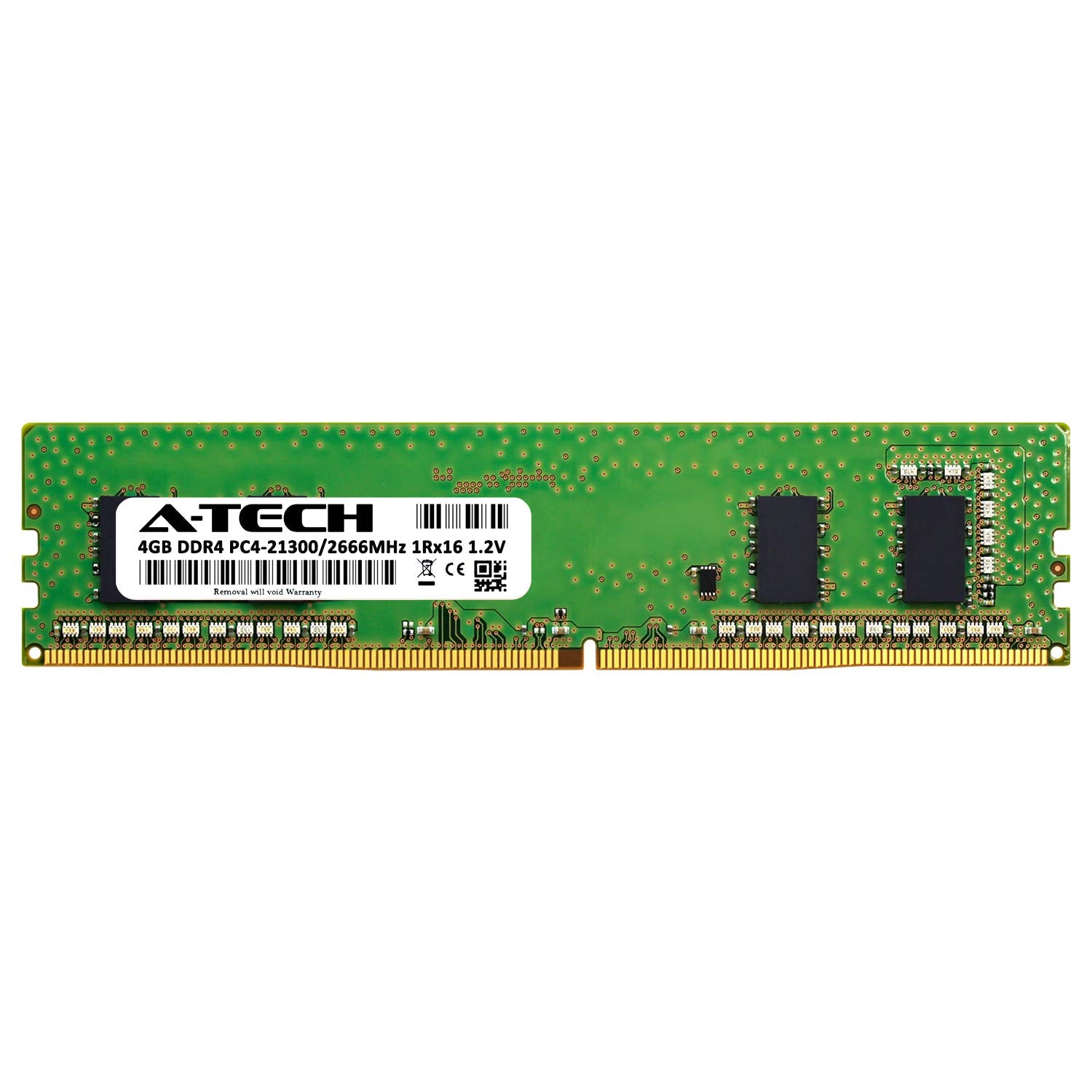 A Tech 4Gb Ram Replacement For Samsung M378A5244Cb0 Ctd | Ddr4 2666Mhz Pc4 21300 1Rx16 1.2V Udimm Non Ecc 288 Pin Dimm Memory Mo