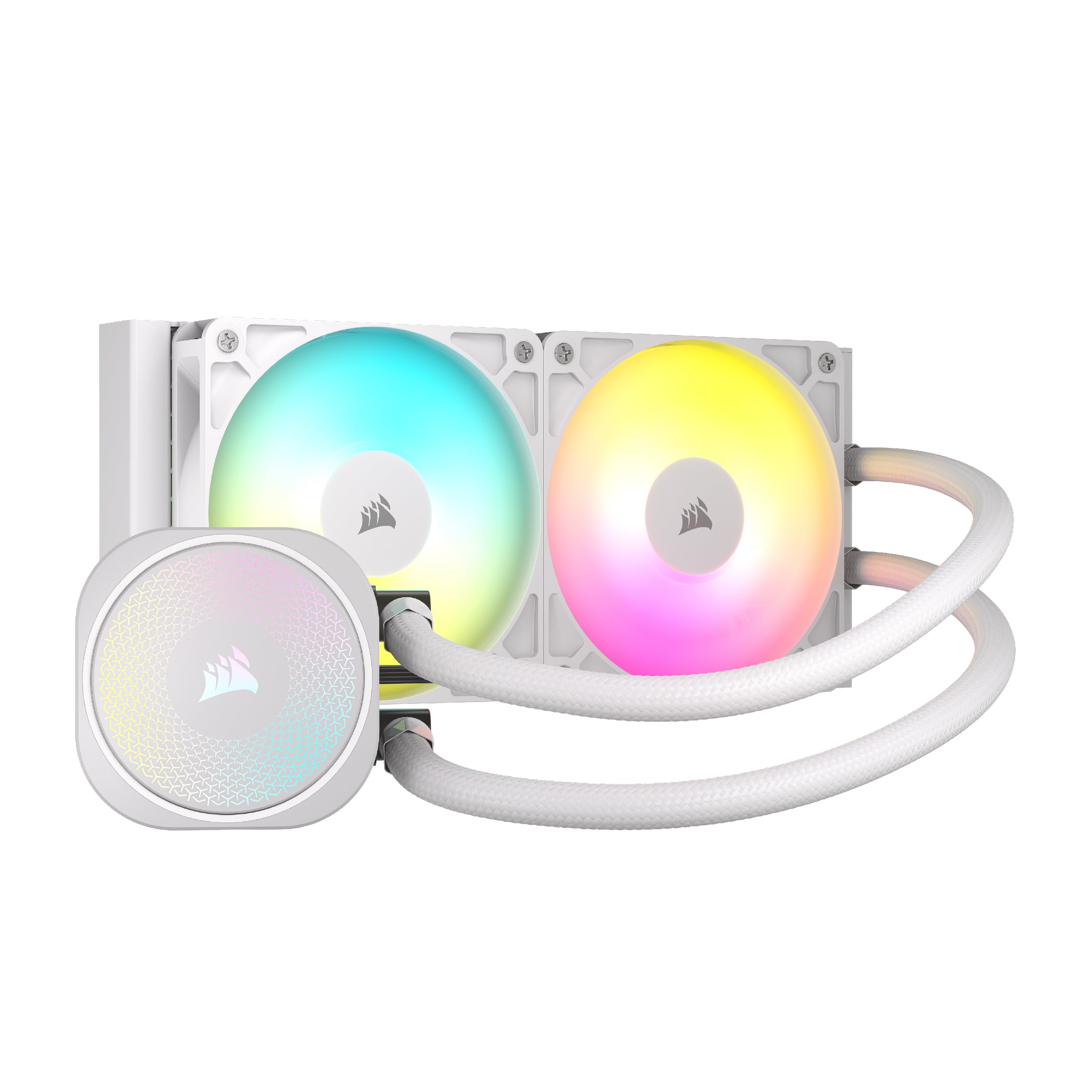 CORSAIR Nautilus 240 RS ARGB Liquid CPU Cooler - 240mm AIO - Low-Noise - Direct Motherboard Connection - Daisy-Chain - Intel LGA
