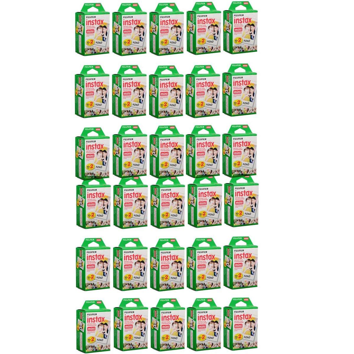Fujifilm Instax Mini Instant Film (30 Twin Packs, 600 Total Pictures) For Instax Cameras