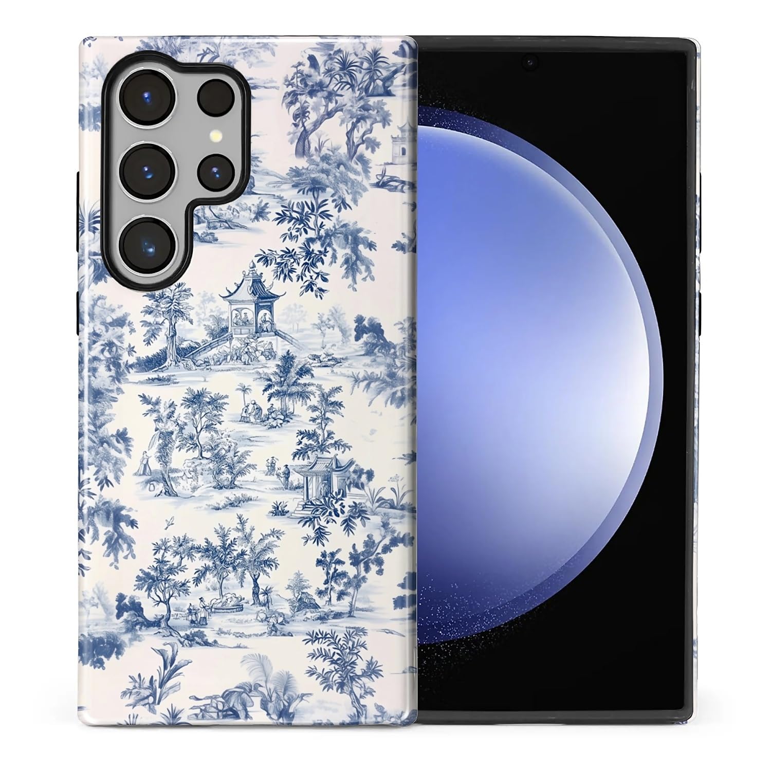 Flivro Case for Samsung Galaxy S23 Ultra, 2 in 1 PC Hard Shell & Silicone Inner Bumper, AntiScratch Fullbody Cover Shockproof Sl