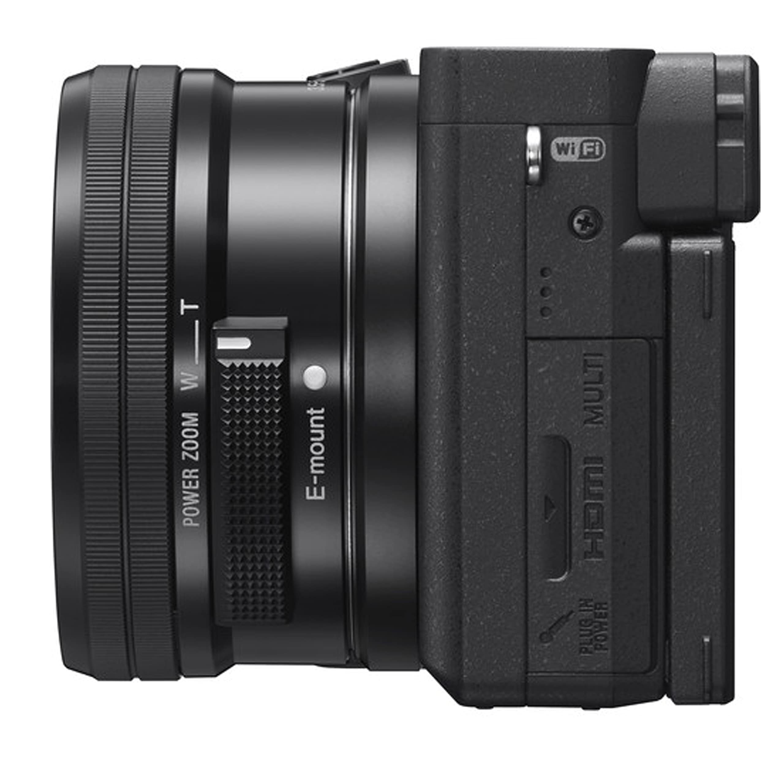 Sony a6400 Mirrorless Camera Bundle with 16-50mm Lens, 128GB Memory, Tripod, Filters, & Editing Software