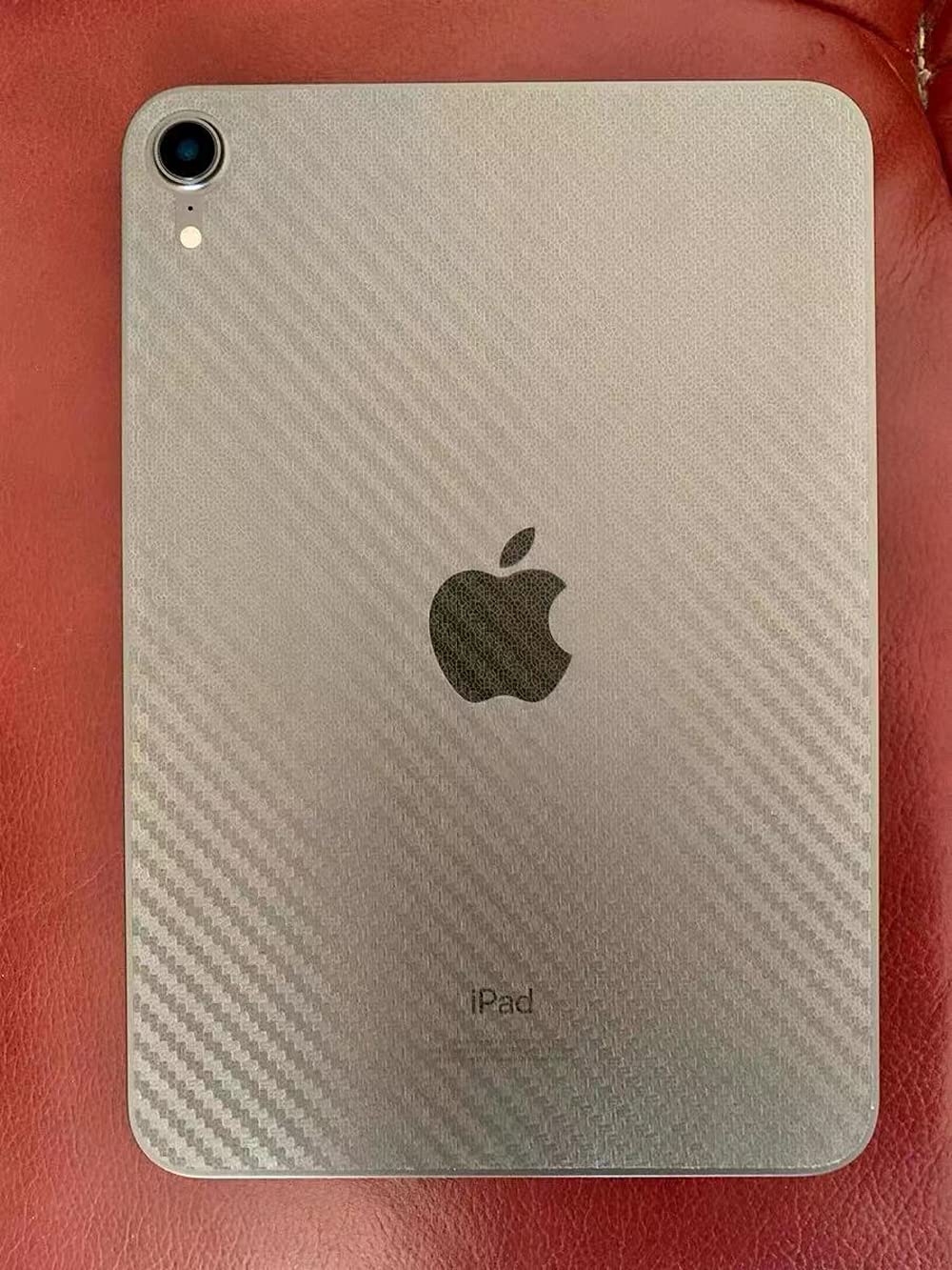 For Ipad Mini 6 2021 Mini 7 2024 Back Screen Protector 3D Carbon Fiber Ultra Thin Protective Film 2 Packs Transparent