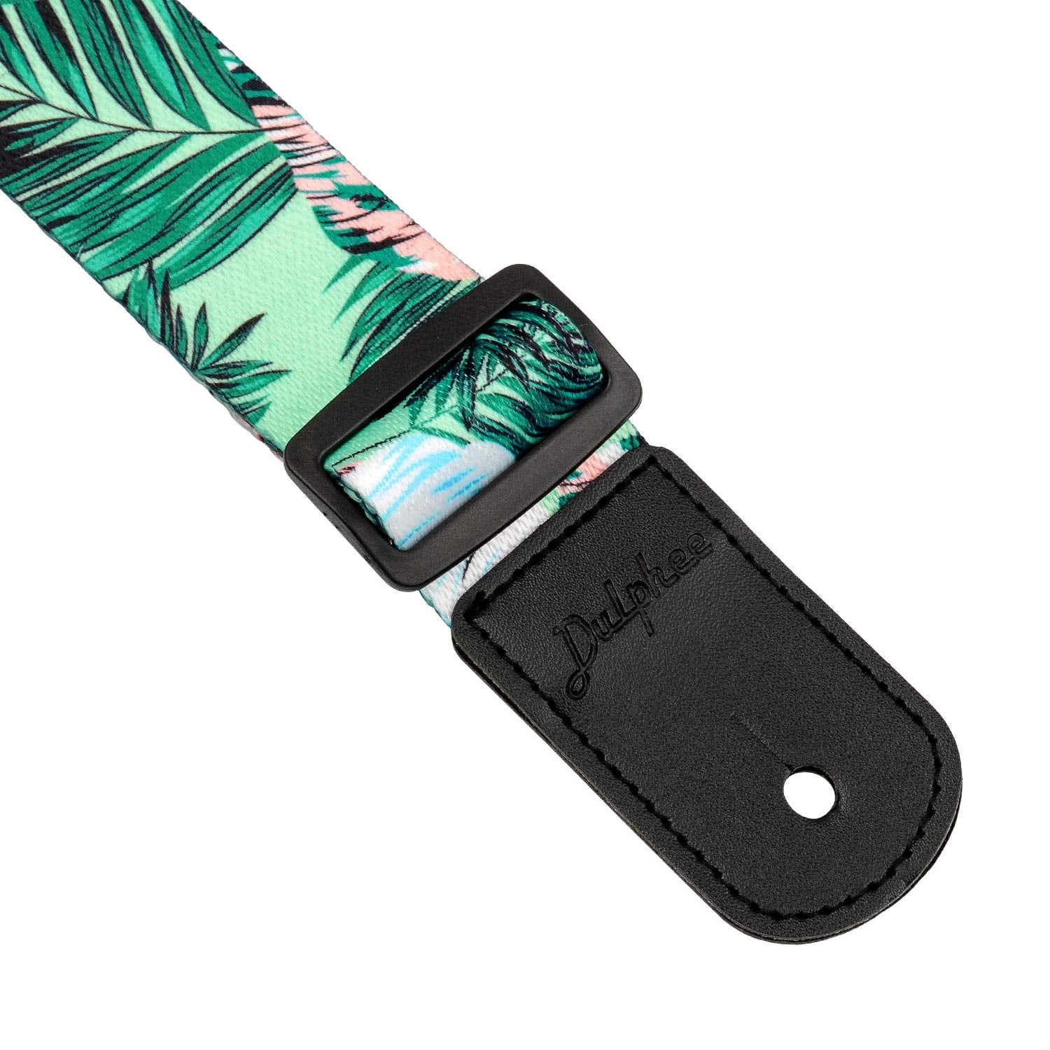 Dulphee Ukulele Strap Hawaiian Style Adjustable Uke Shoulder Strap For Soprano Concert Tenor Baritone Ukulele, Mandolin And Banj