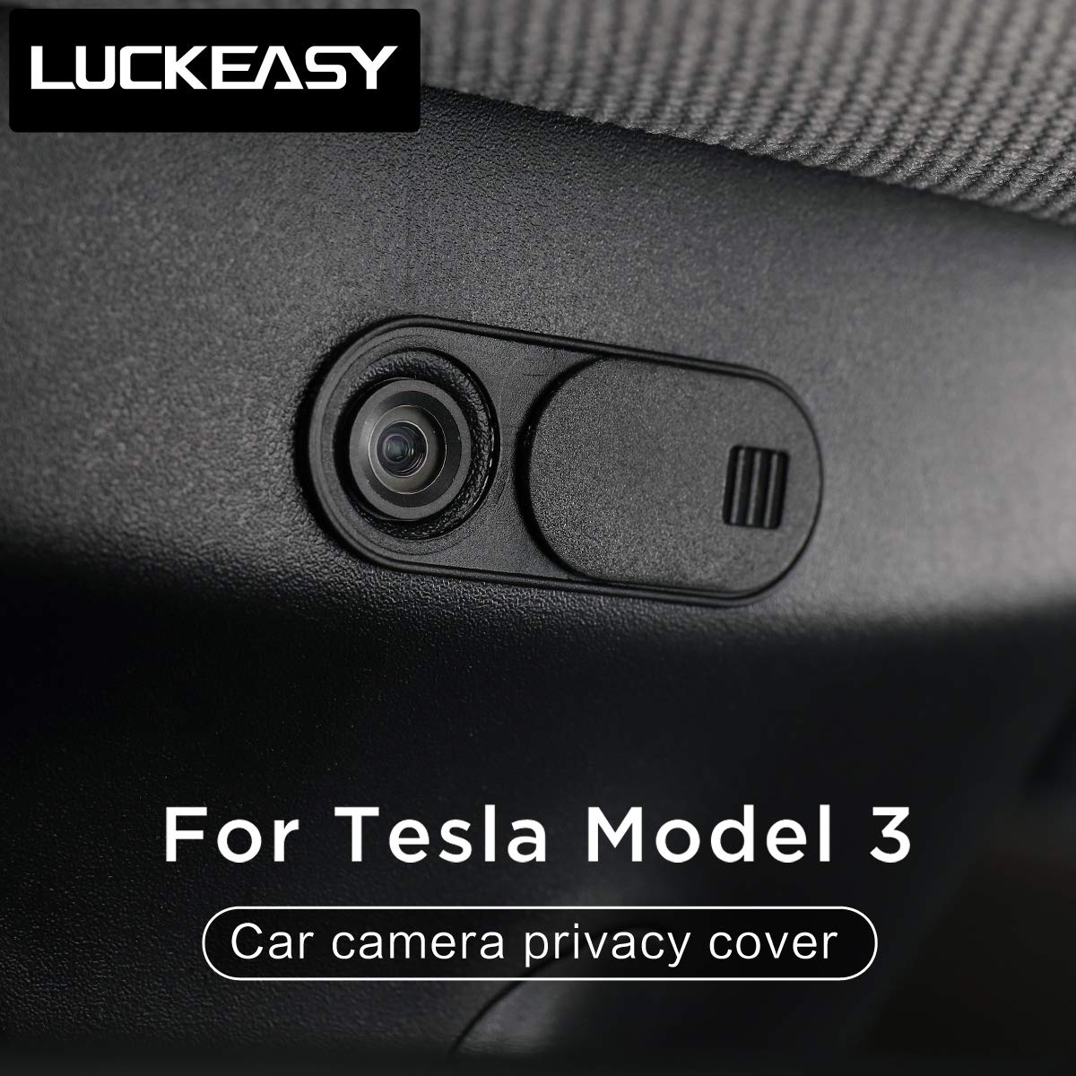 Luckeasy Webcam Cover For Tesla Model 3 Car Camera Privacy Cover Tesla Model Y 2017 2023
