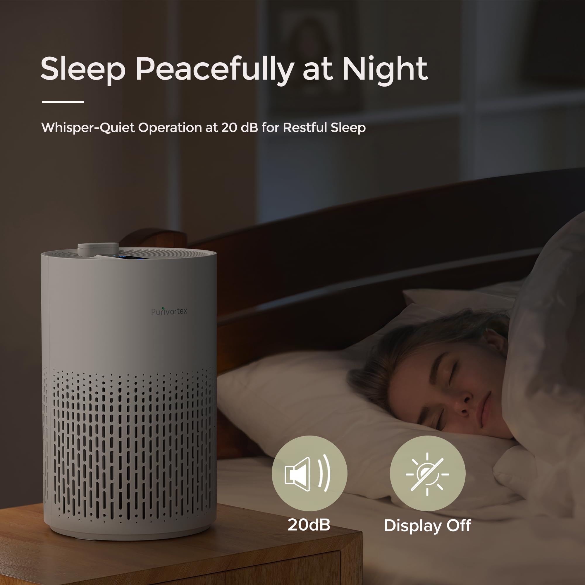 Air Purifiers For Home, Hepa Filter Cleaner With Fragrance Sponge, Filters A11Ergies, Pollen, Smoke, Dusts, Pets Dander, Odor, H