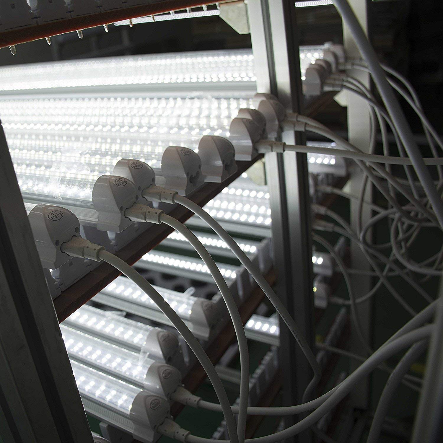 Sinloon Ul Lp Certification T5 T8 Led Lamp Connecting Wire Ceiling Lights Daylight Led Integrated Tube Cable Linkable Cords For