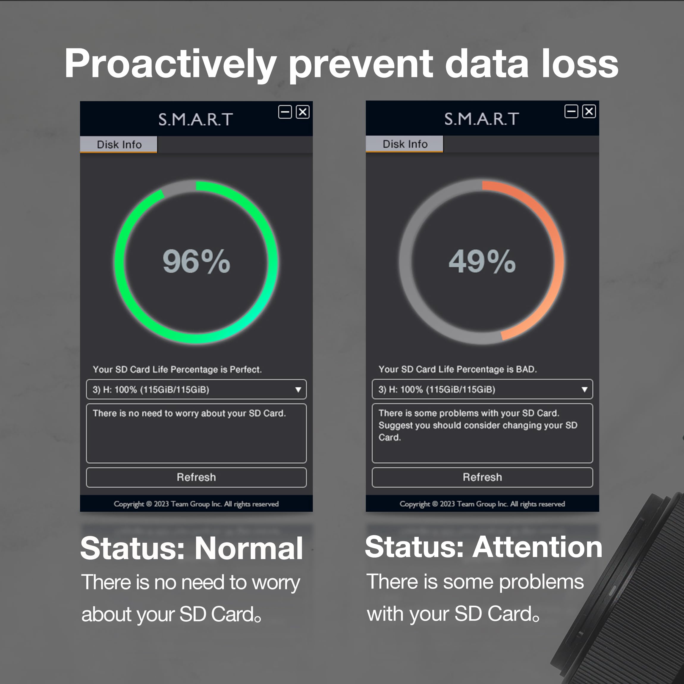 Teamgroup T Create Smart A2 2Tb Micro Sdxc U3 V30 4K R/W Speed Up To 160/150 Mb/S High Speed Flash Memory Card For Creators, Compatible With Gopro, Insta360 Ttcs2Tia2V3003