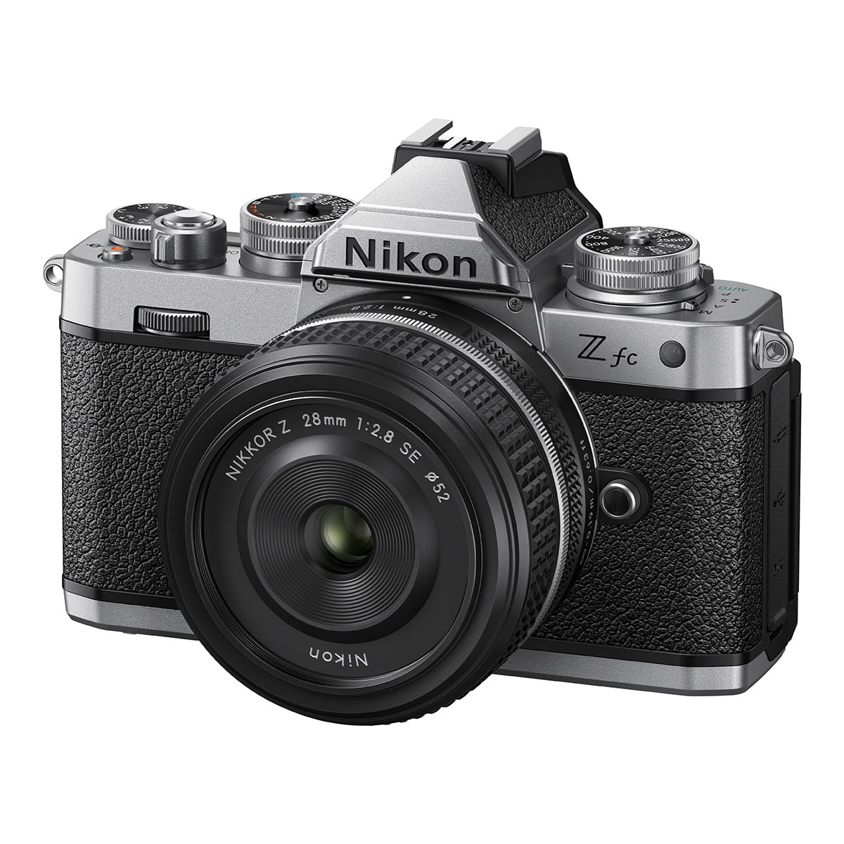 Nikon Z Fc Dx-Format Mirrorless Camera With Nikkor Z 28Mm F/2.8 (Se) Lens And Z Dx 50-250Mm F/4.5-6.3 Vr Lens