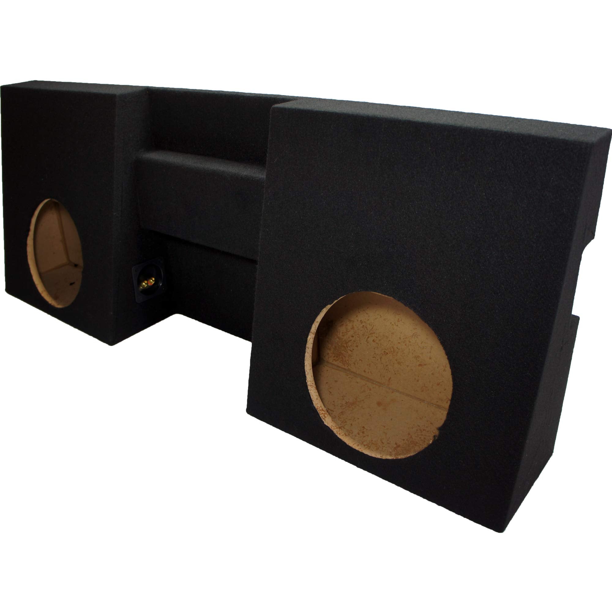 American Sound Connection Compatible With Toyota Tacoma 2005 2015 Double Cab Dual 10'' Sub Box Enclosure