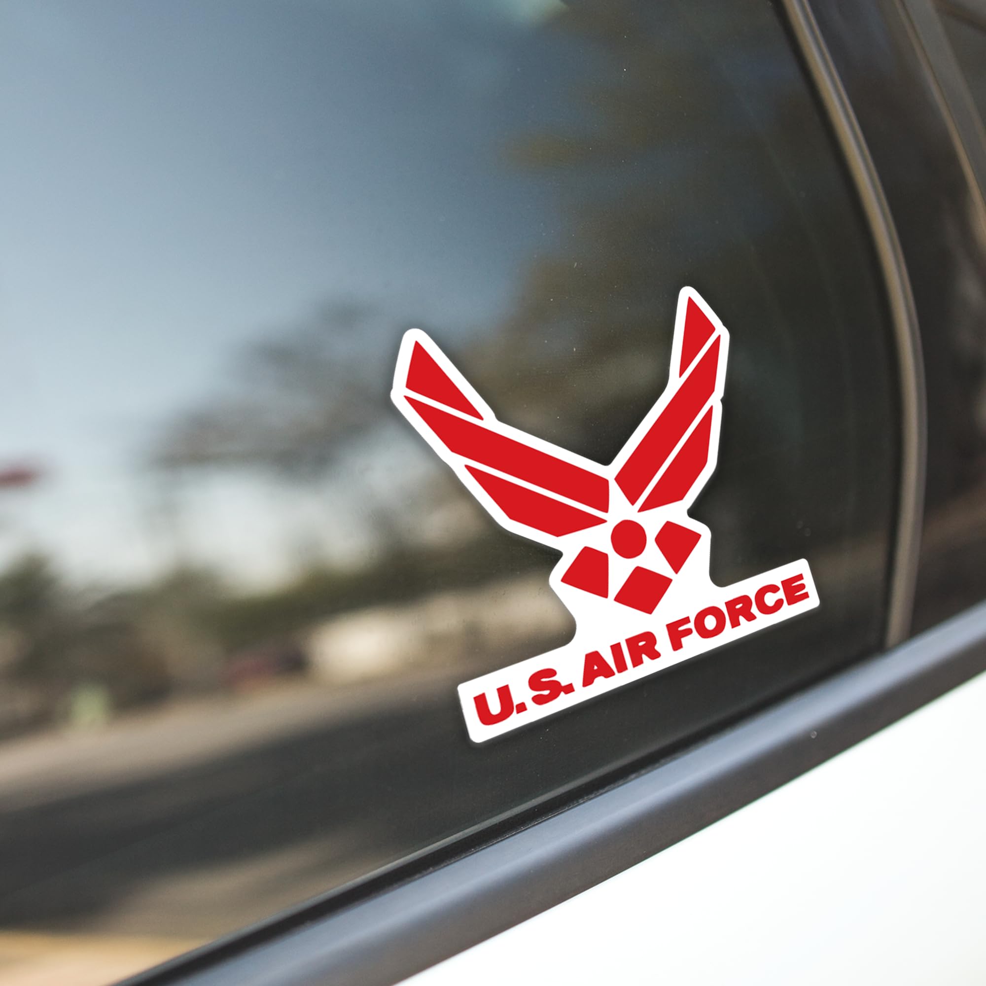 U.S. Air Force Vinyl Decal Sticker Vinyl Decal Sticker | Cars Trucks Vans Walls Laptops | Multiple Colors | 6.75 In | Kcd748 (Re