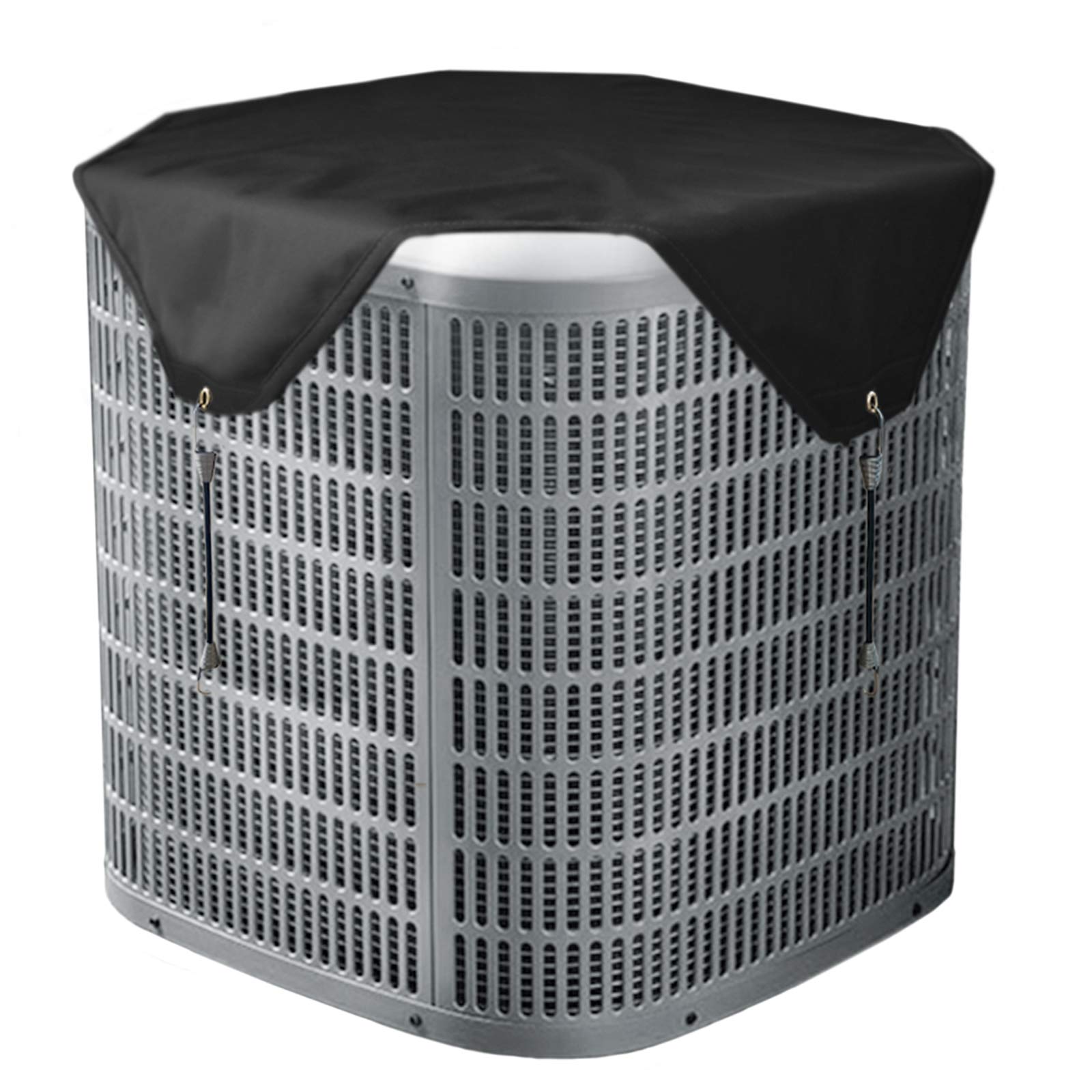 Qualward Air Conditioner Covers For Outside Units, Ac Cover For Outdoor Central Unit Top Heavy Duty Water Resistant Fits Up To 2