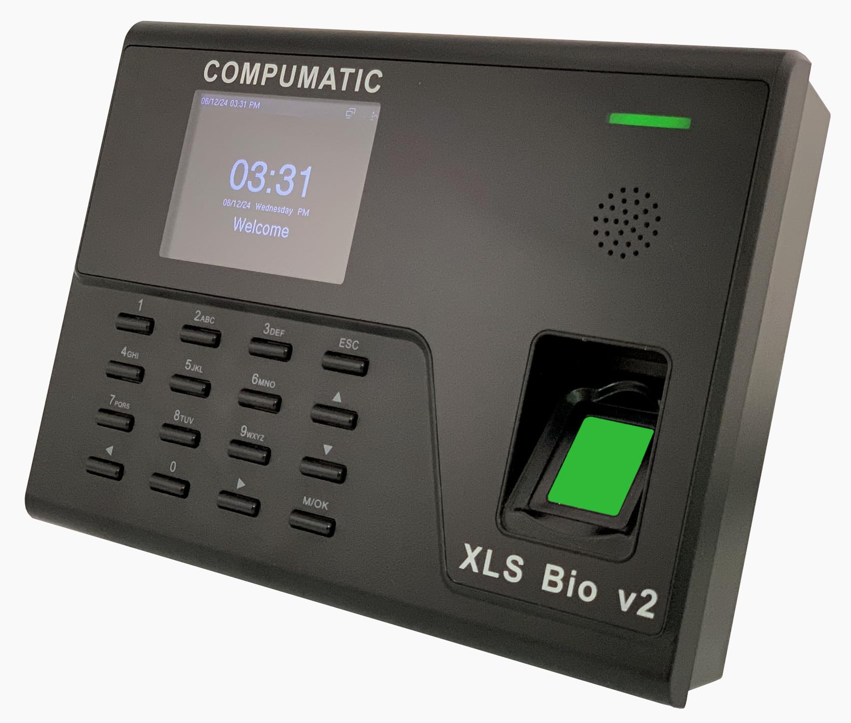 Compumatic Xls Bio V2 Biometric Fingerprint Time Clock System, Wifi, Computime101 Software Included, 0 No Monthly Fees!!