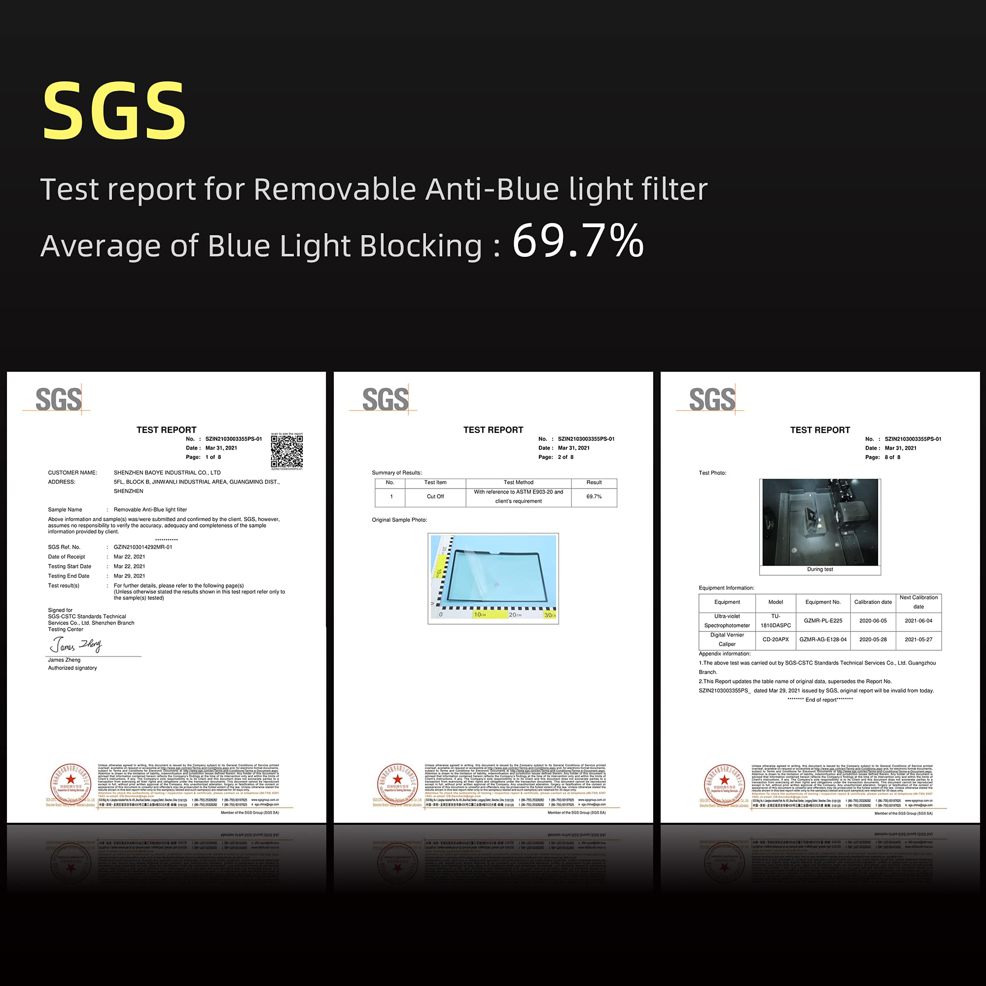 Filmext Surface Laptop Go 12.4 Inch Screen Protector Anti Glare Anti Blue Light Filter, Bubble Free Installation,Eye Care Blue L