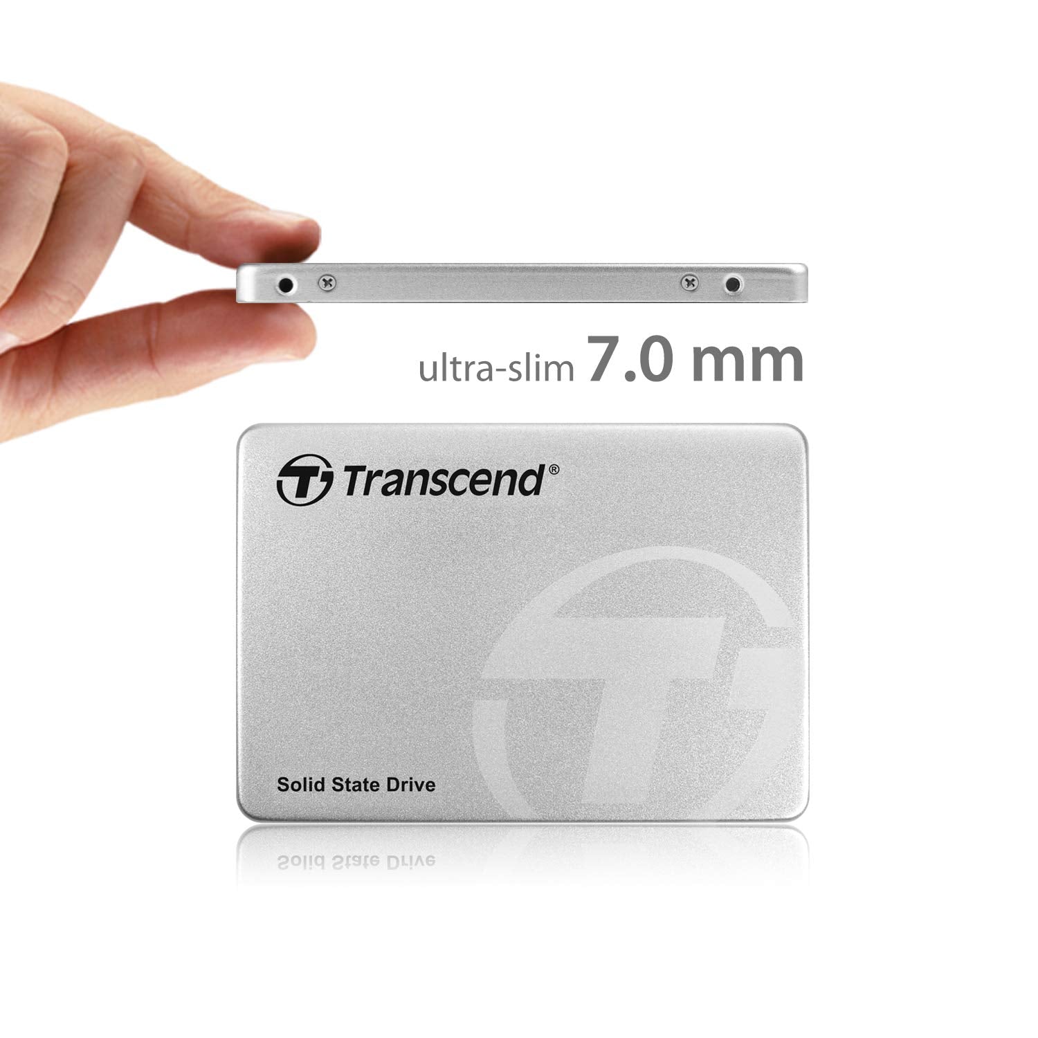 Transcend 128Gb Mlc Sata Iii 6Gb/S 2.5'' Solid State Drive 370 (Ts128Gssd370S)