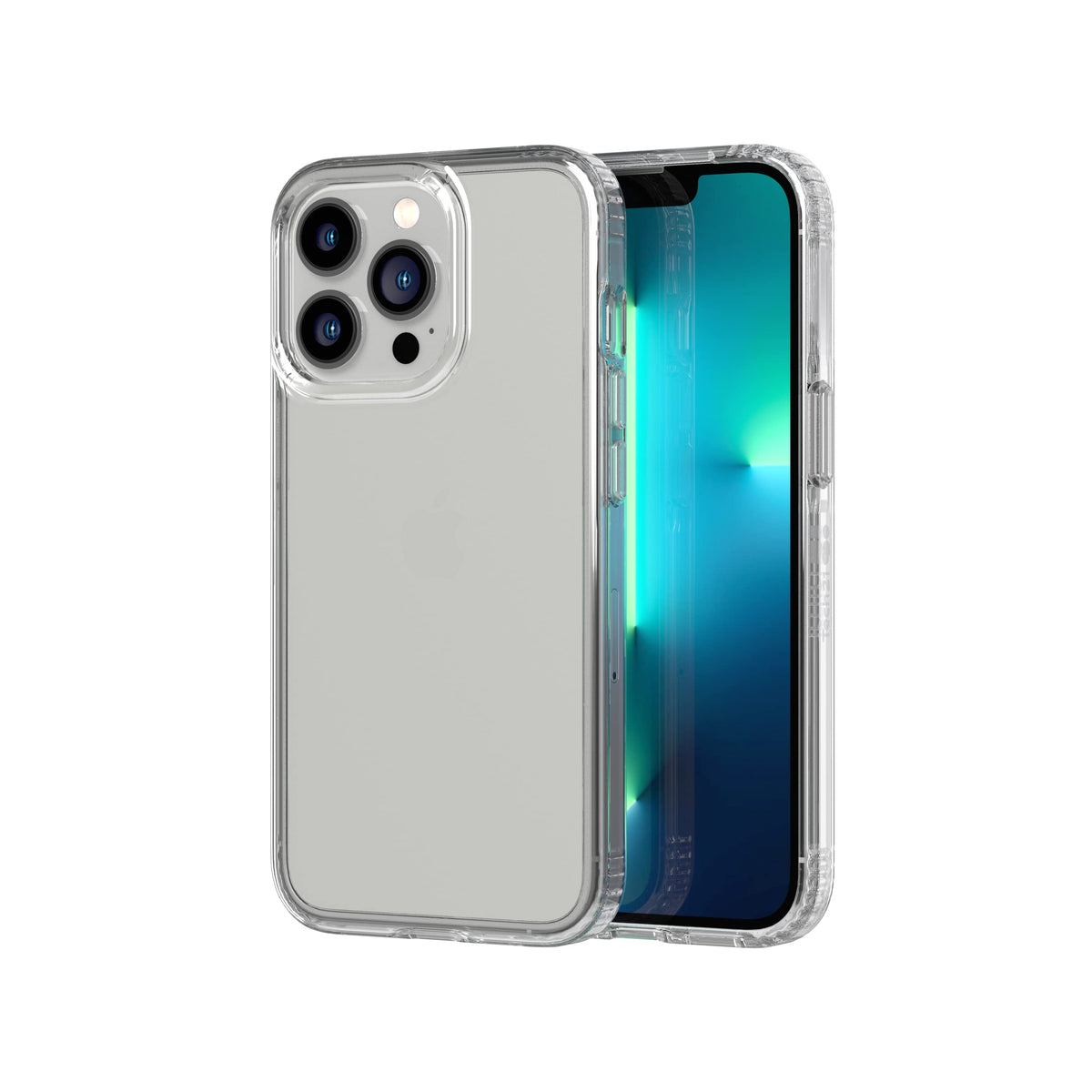 Tech21 Evo Clear For Iphone 13 Pro - Crystal Clear Phone Case With 12Ft Multi-Drop Protection