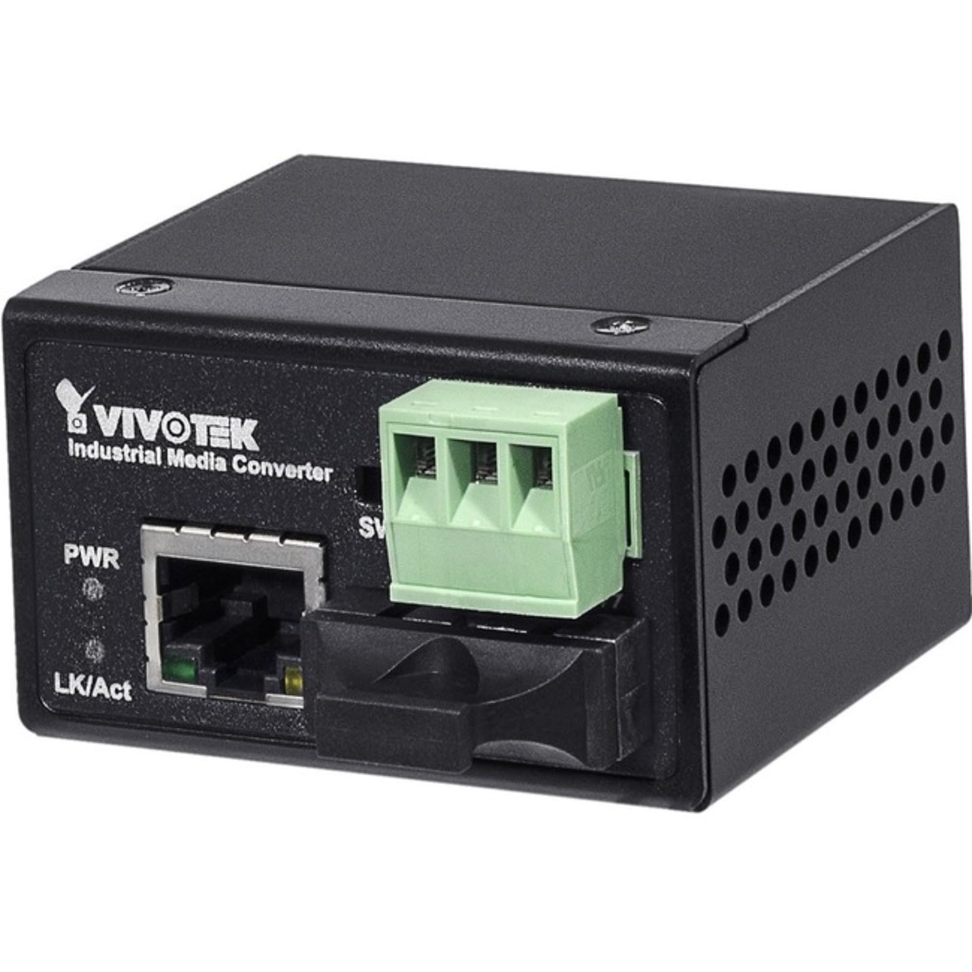 Vivotek Network AWIHS0201 Industrial Media Convert SC Single Mode 30KM