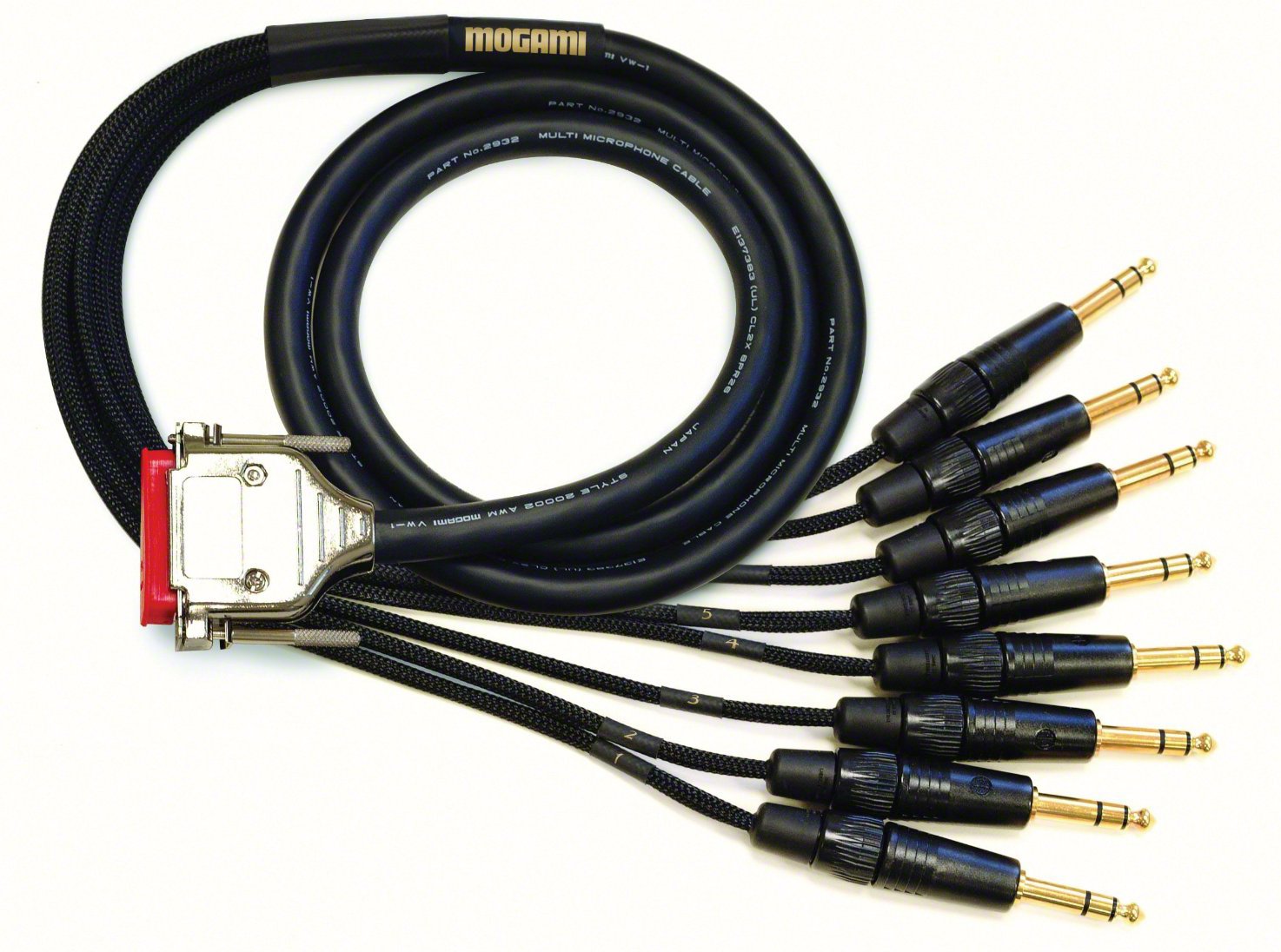 Mogami Gold DB25-TRS 20 Analog Interface 20 feet