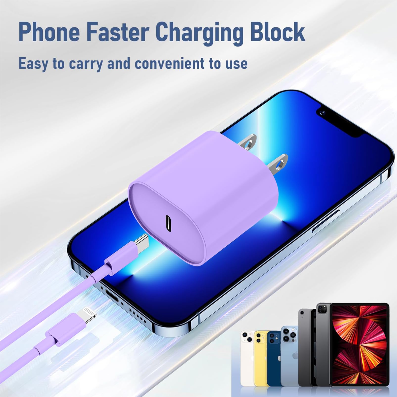 Essri Fast Charger For Iphone Charge Fast Charging, Compatible With Iphone 14 13 12 Pro/14 Plus/13 Pro Max/11/Xs Max/Xr, Usb C T