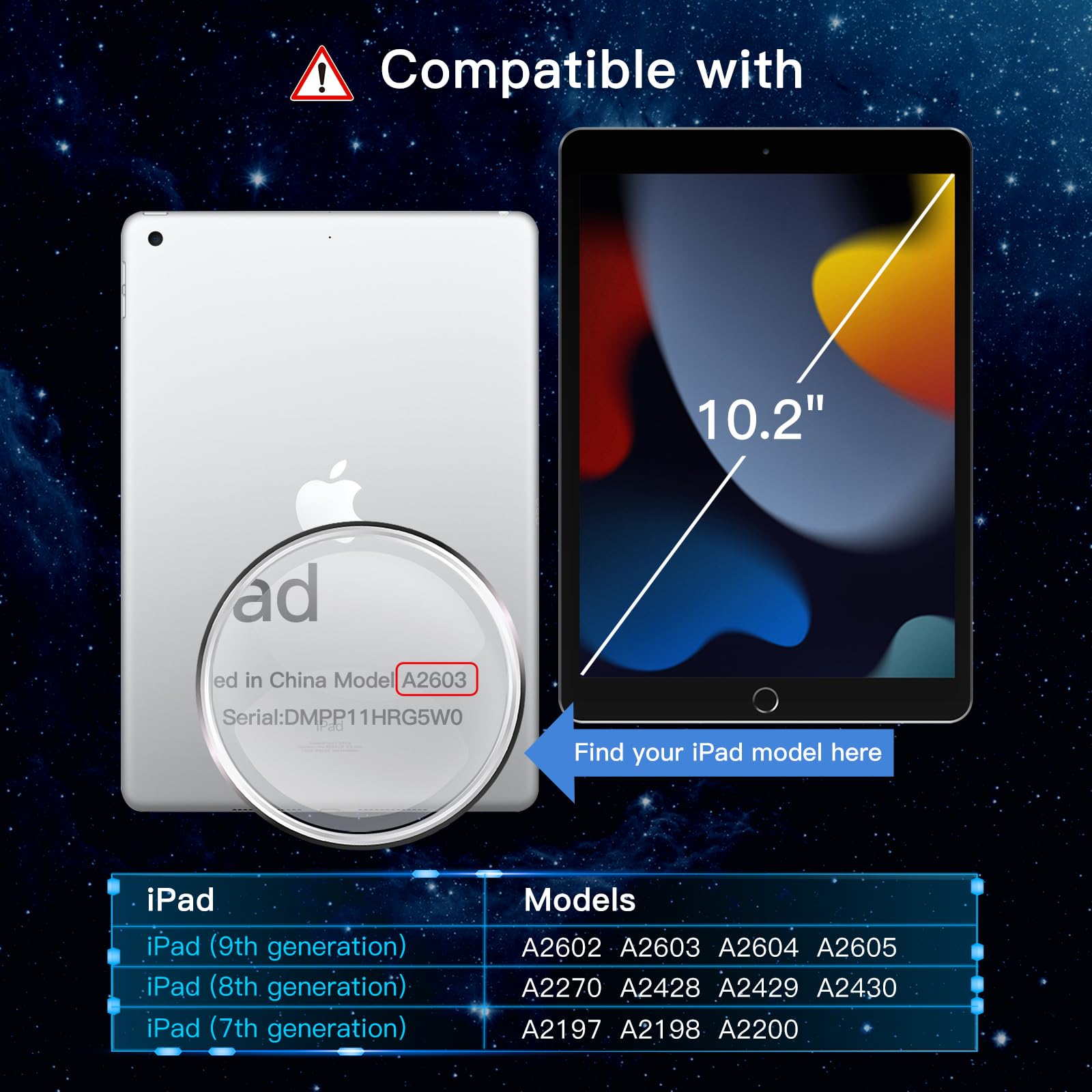 Jetech Screen Protector For Ipad (10.2 Inch, 2021/2020/2019 Model, 9/8/7 Generation) With Easy Installation Frame, Tempered Glas