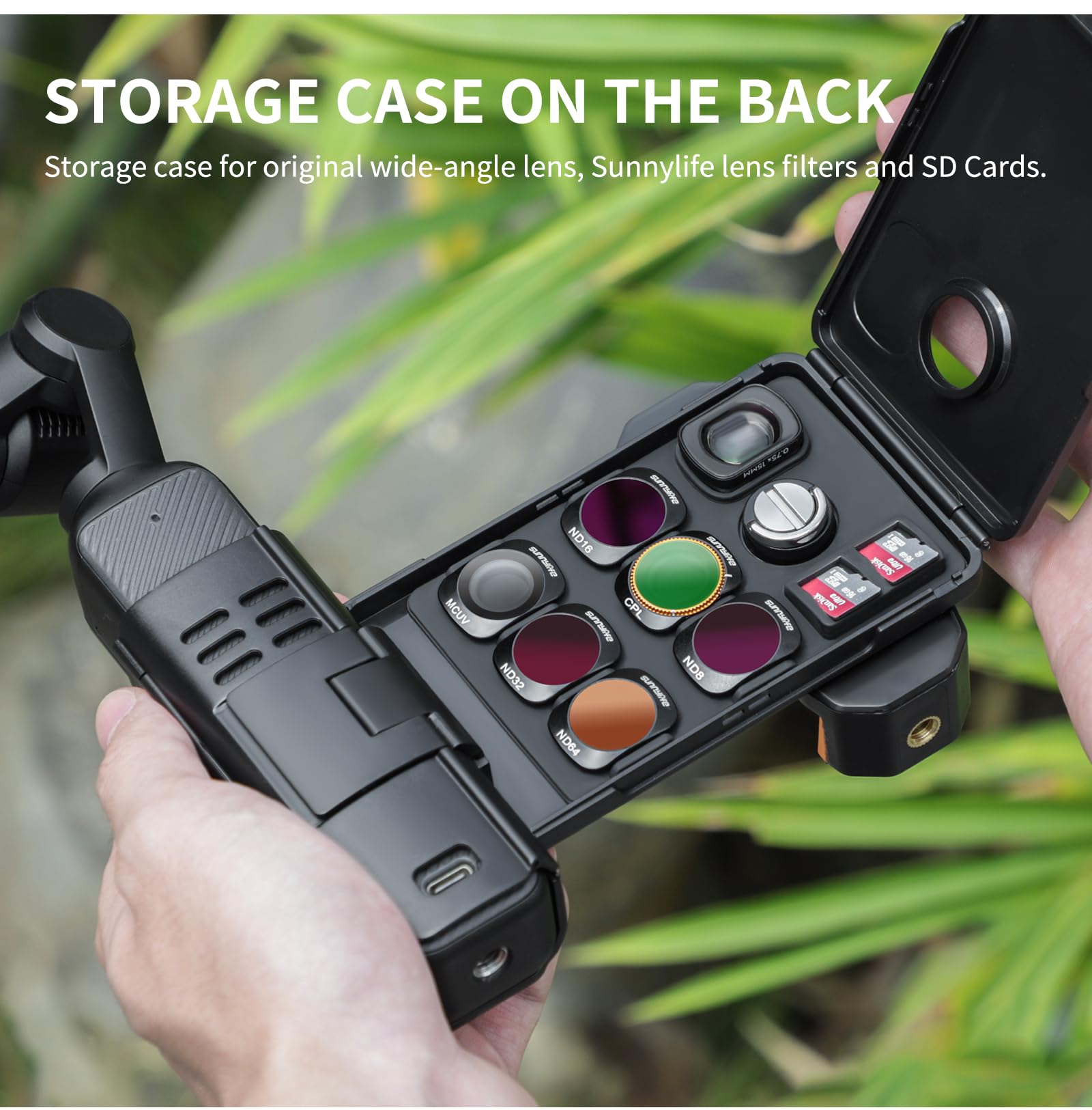 Liboqiao Phone Holder Mount Compatible With Dji Osmo Pocket 3,Microphone Tripod Expansion Mount Extension Adapter With 1/4   Thr