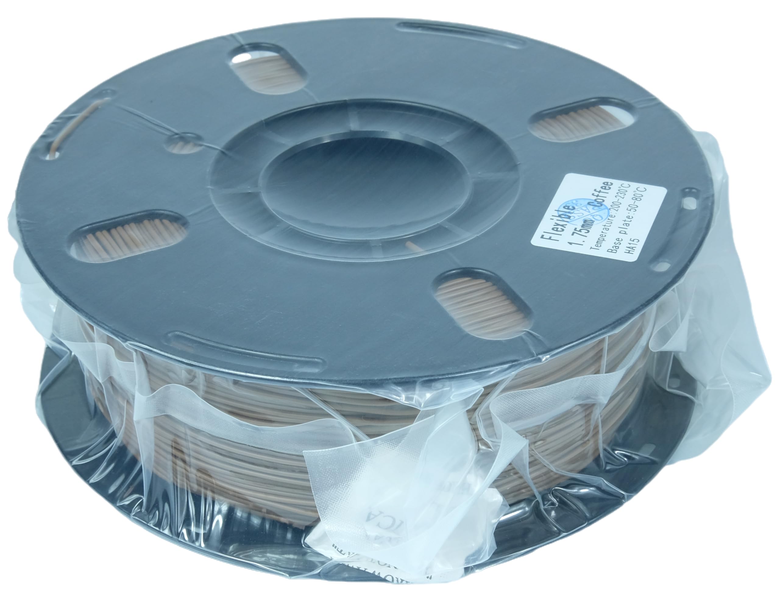 Ranki Tpu Filament 1.75 Mm Flexible Tpu, 3D Printer Filament, Dimensional Accuracy +/  0.05 Mm, 98A,1Kg Spool, Coffee