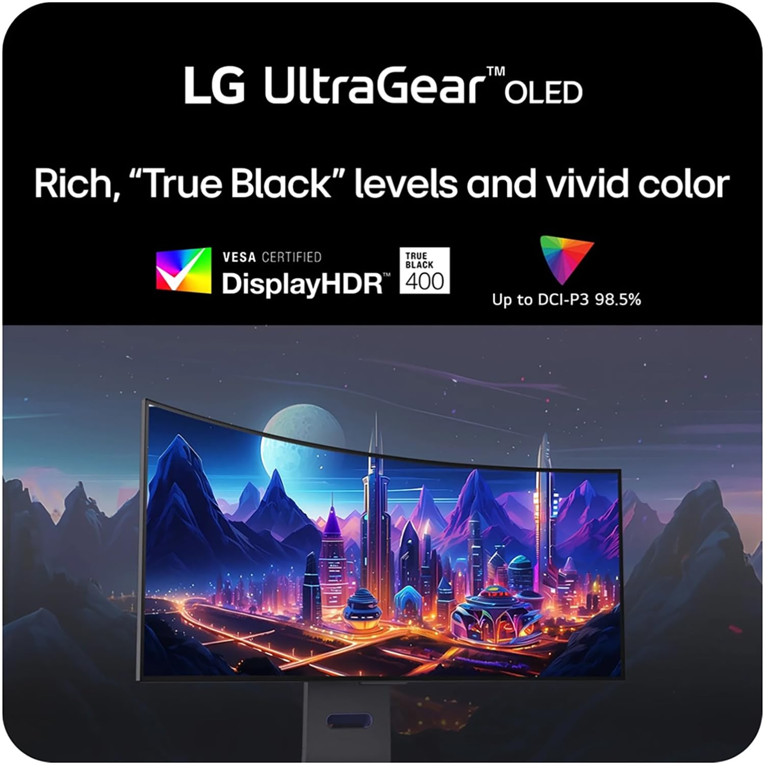 Lg 39'' Ultragear Oled Curved Gaming Monitor   Wqhd 240Hz, 0.03Ms, Nvidia G Sync Compatible, 800R Curvature, Usb Type C, Display