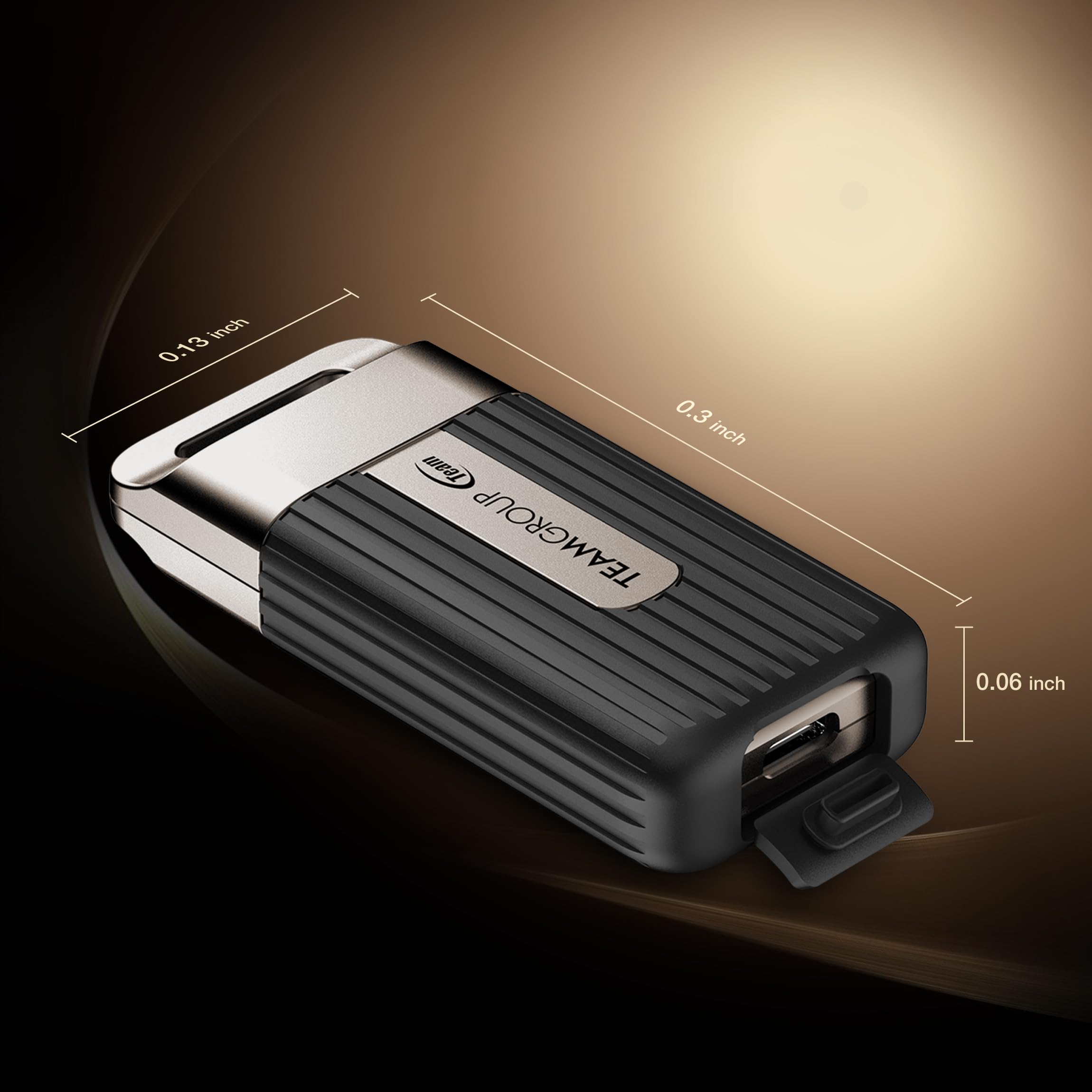 Teamgroup Pd20 2Tb Portable External Solid State Drive Ssd Read Up To 2000Mb/S Usb 3.2 Gen2X2 Type C Waterproof Dustproof Ip54 T
